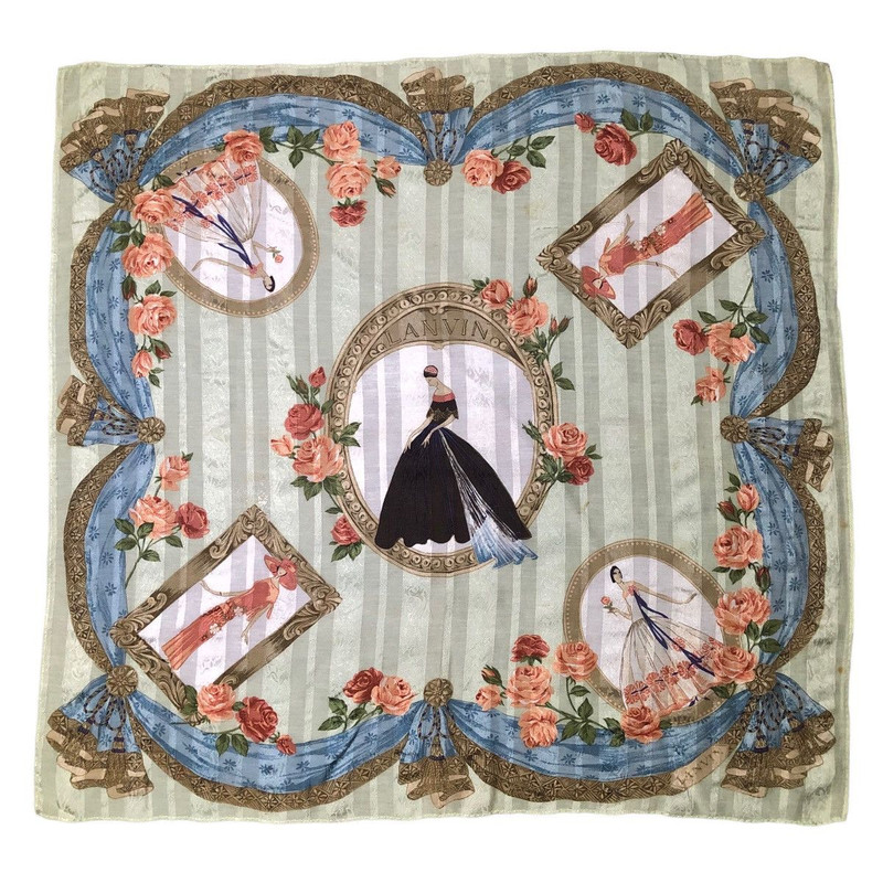 Lanvin Pocketsquare Scarf Hankerchief - 1