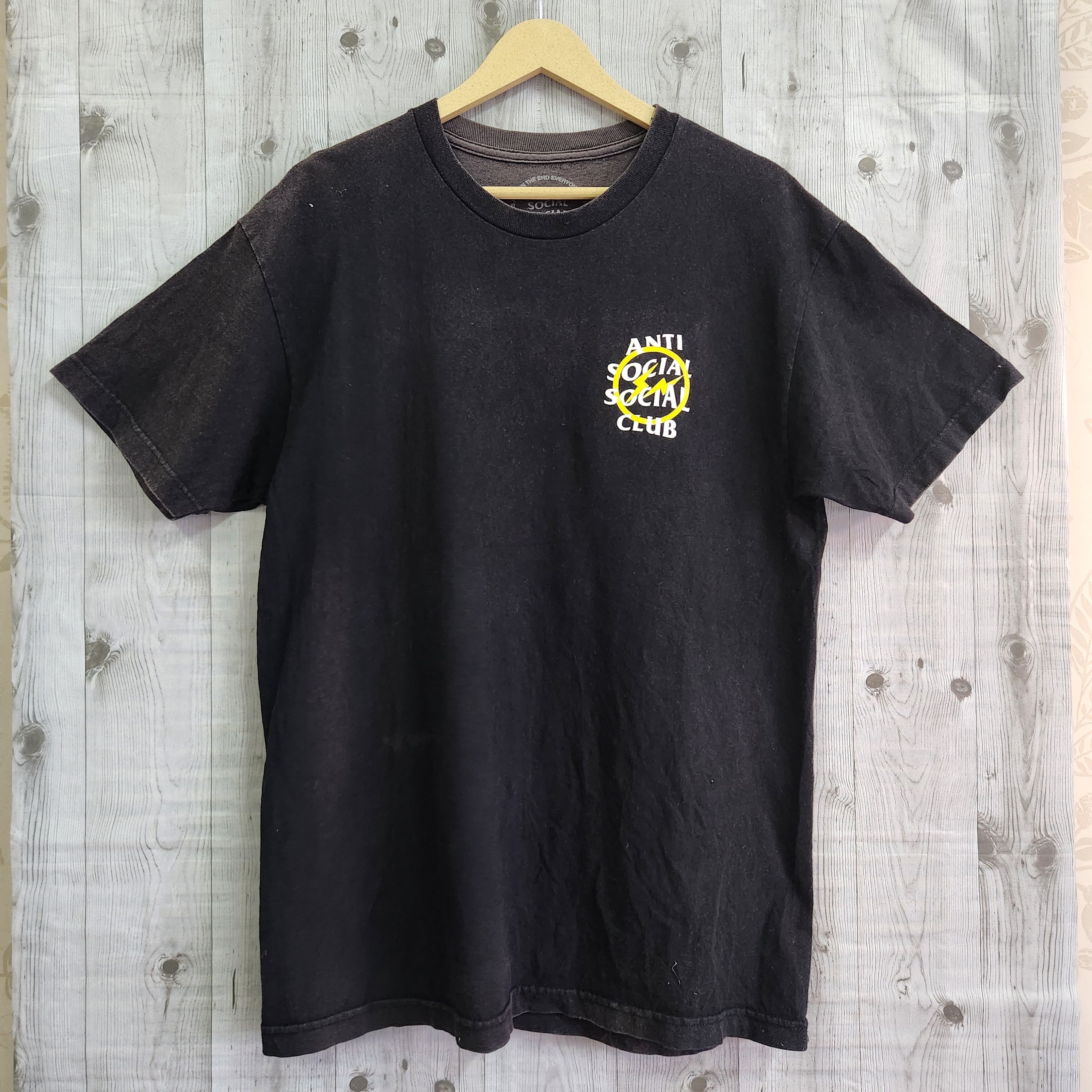 Anti Social Social Club TShirt Faded Black - 16