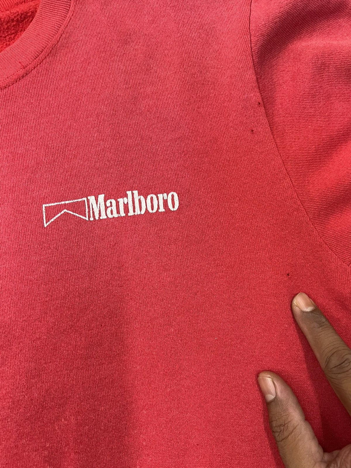 VINTAGE MARLBORO RACING TEAM CREWNECK SWEATSHIRT - 9