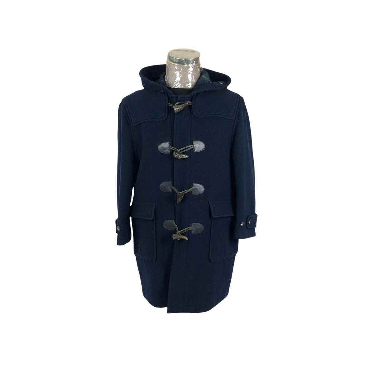 Vintage PPFM Wool Hooded Duffle Coat - 4