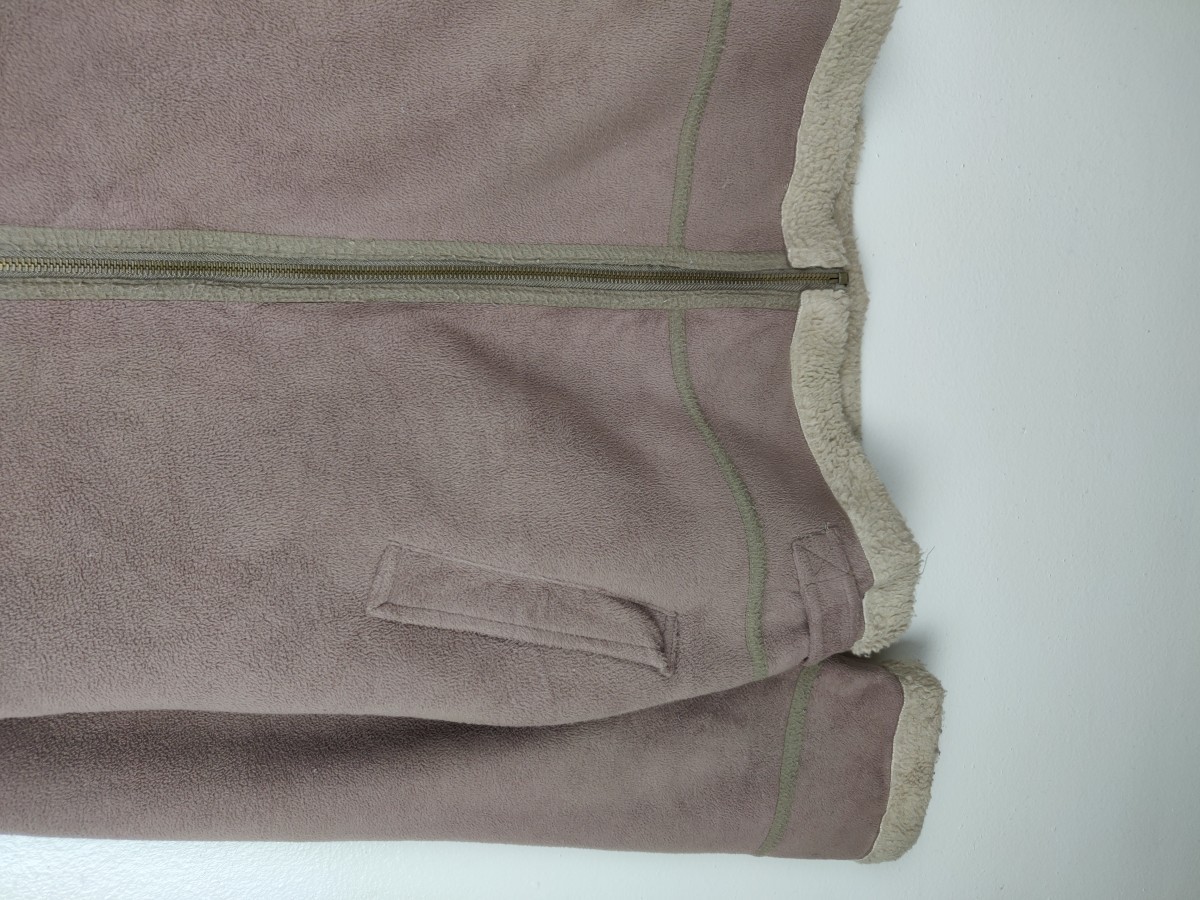 Made In Usa - Vintage Bear USA B-3 Style Sherpa Winter Jacket Outerwear - 4