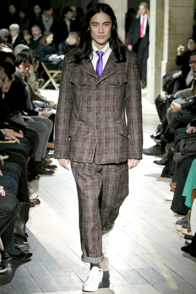 AW12 Flannel carpenter pants - 8