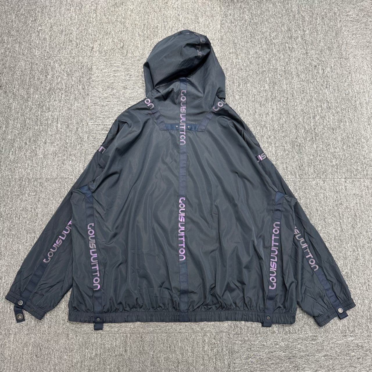 Louis vuitton lv colorful lettering hooded jacket - 2