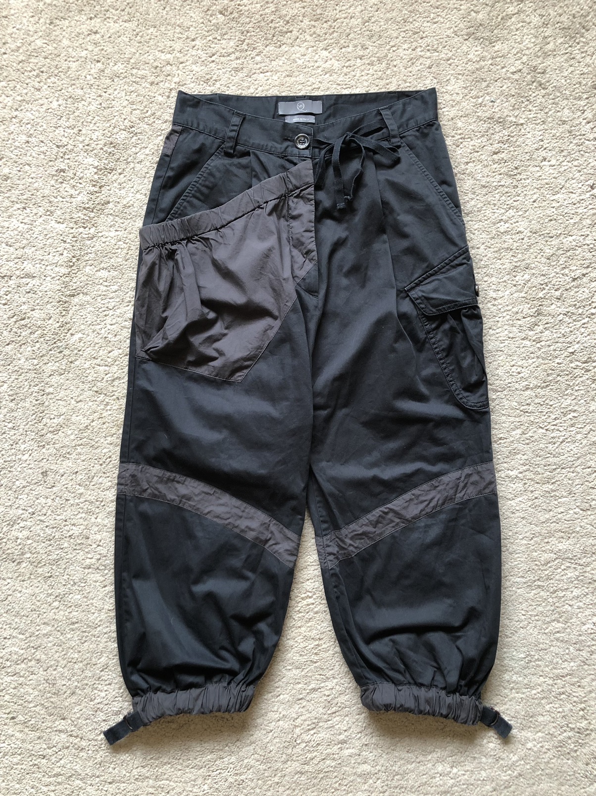 2000s Alexander Mcqueen Reconstruct Ankle Length Cargo Pant - 1