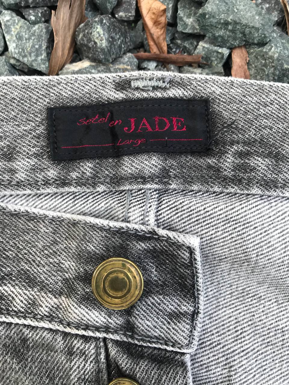 SETEL en.JADE JAPAN BRAND PAINTER FADED GREY BLACK JEAN NUMBERNINE KAPITAL HYSTERIC GLAMOUR INSPIRED - 6