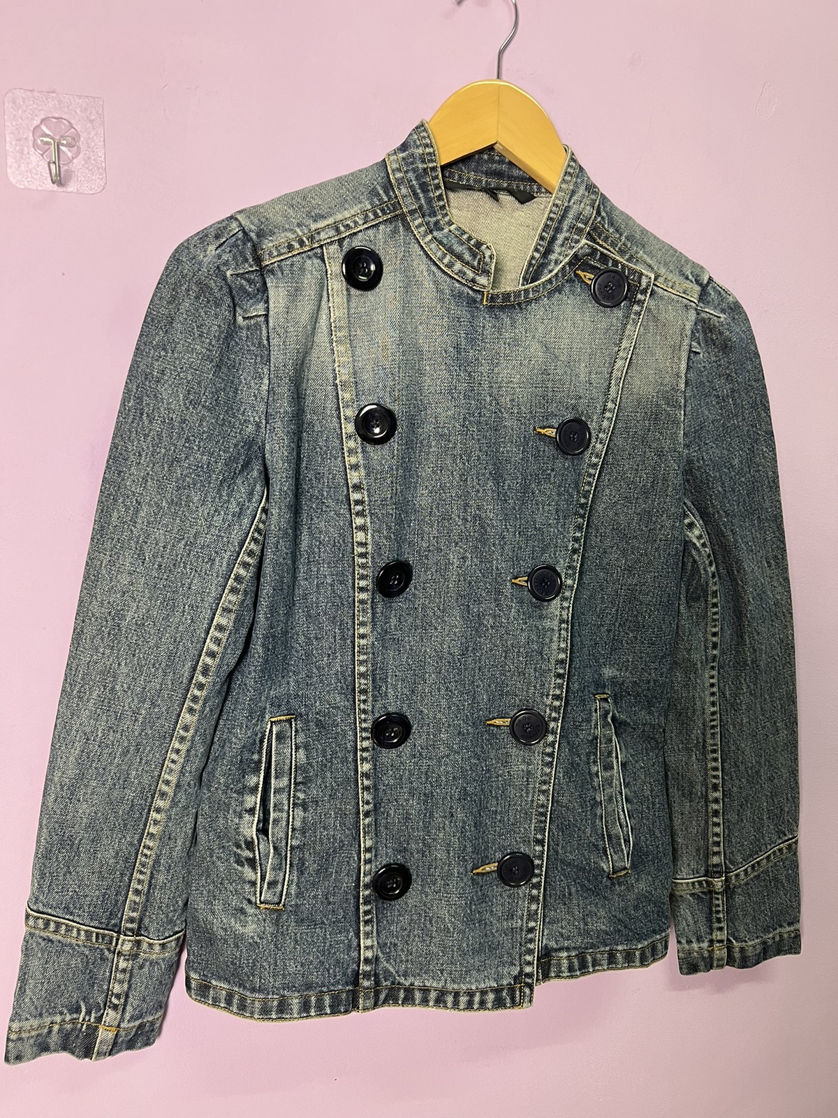 🔥Marc Jacobs Double Breasted Denim Jacket - 7