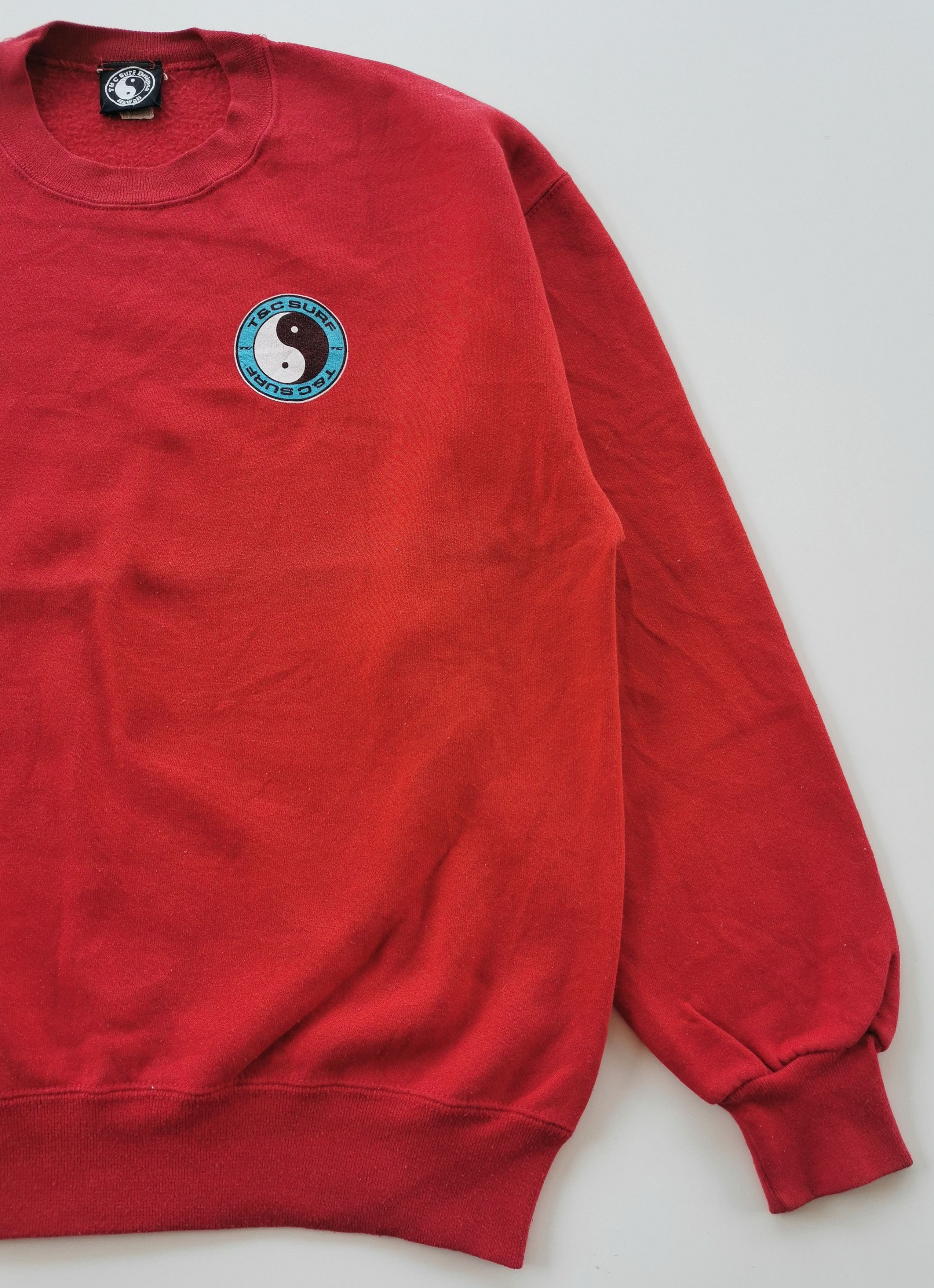 Vintage Yin Yang T&C Surf Hawaii Sweatshirt - 7