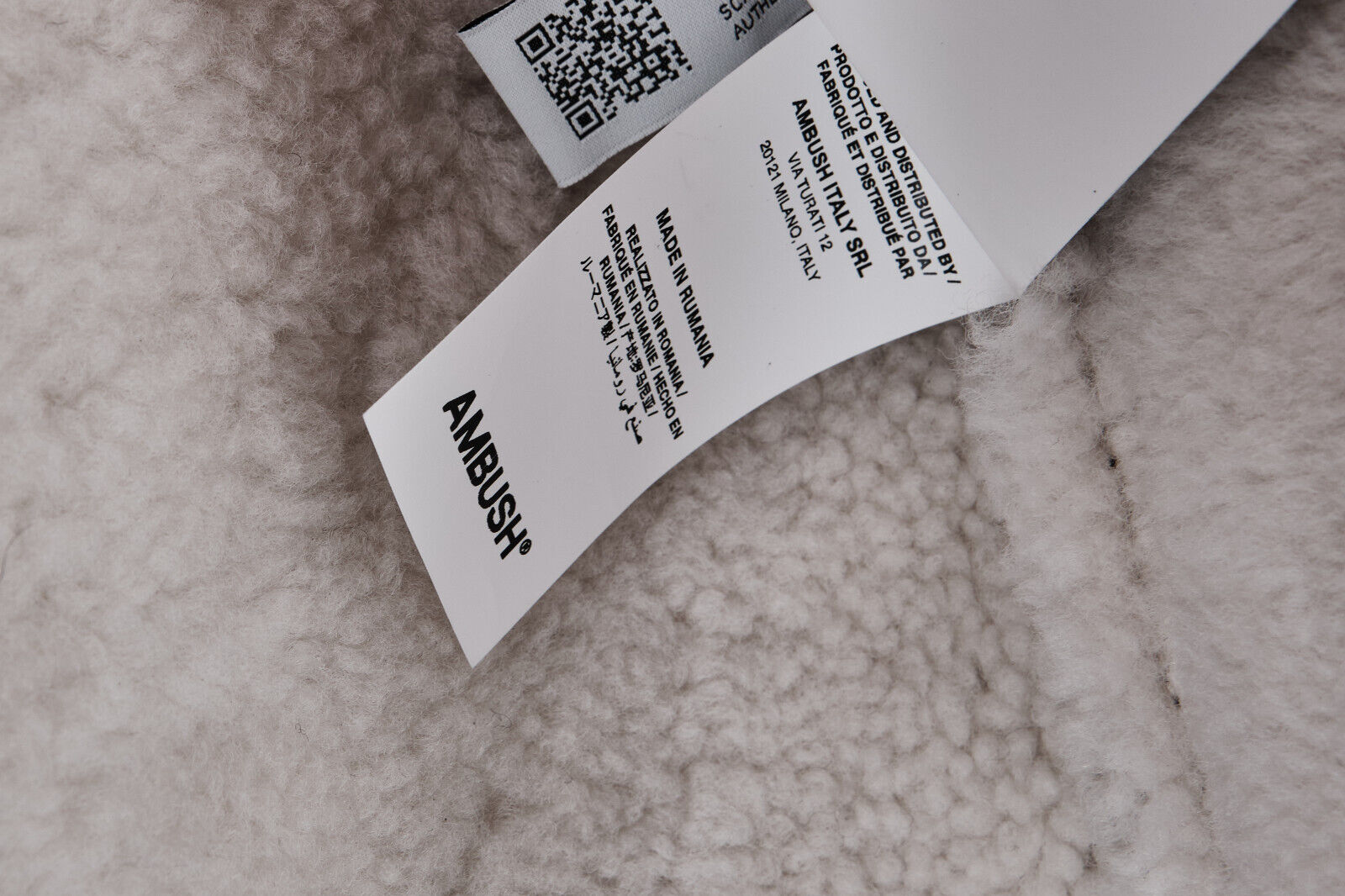 Brand New With Tags Ambush Design Shearling Aviator Jacket 50IT, 3785$ - 12