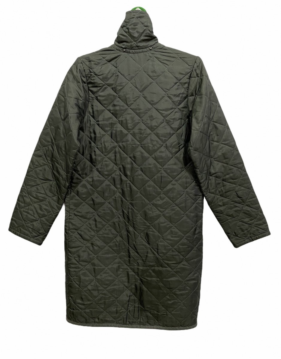 Lavenham - Suffolk Quilted Slim Fit Jacket Detachable Hood - 8