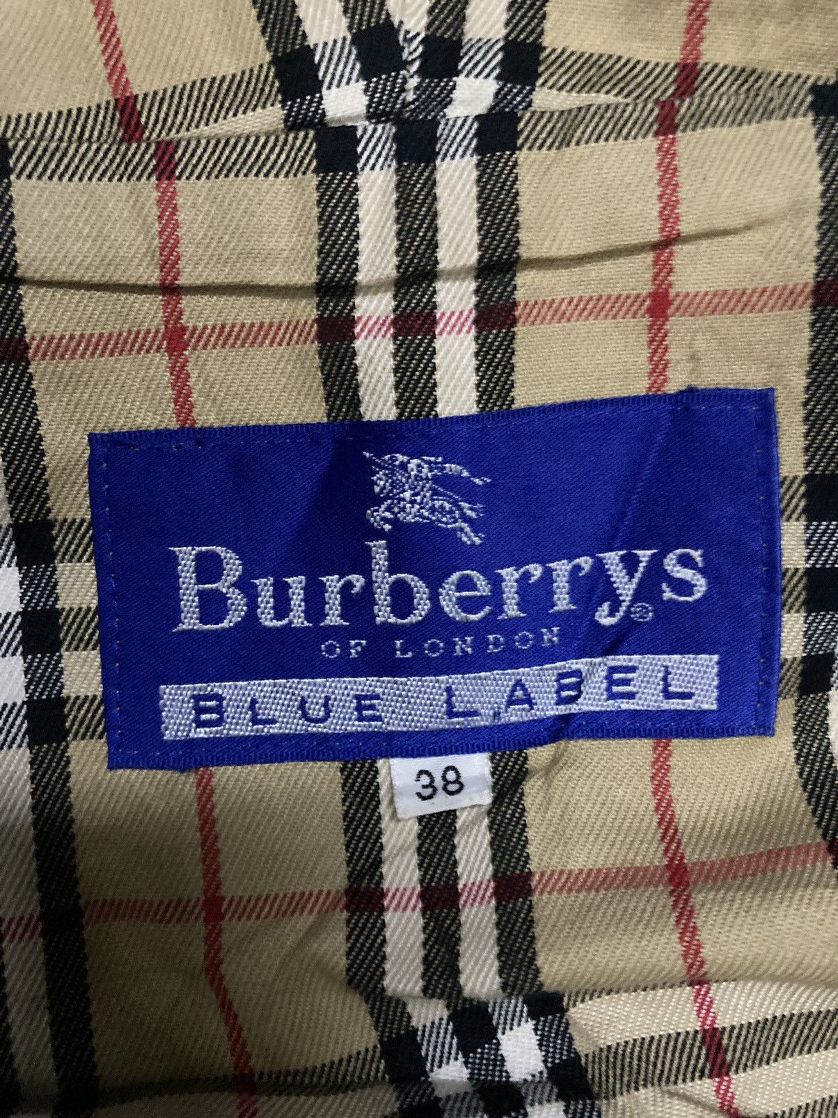 Burberrys Blue Label Hooded Jacket in Size 38 - 19