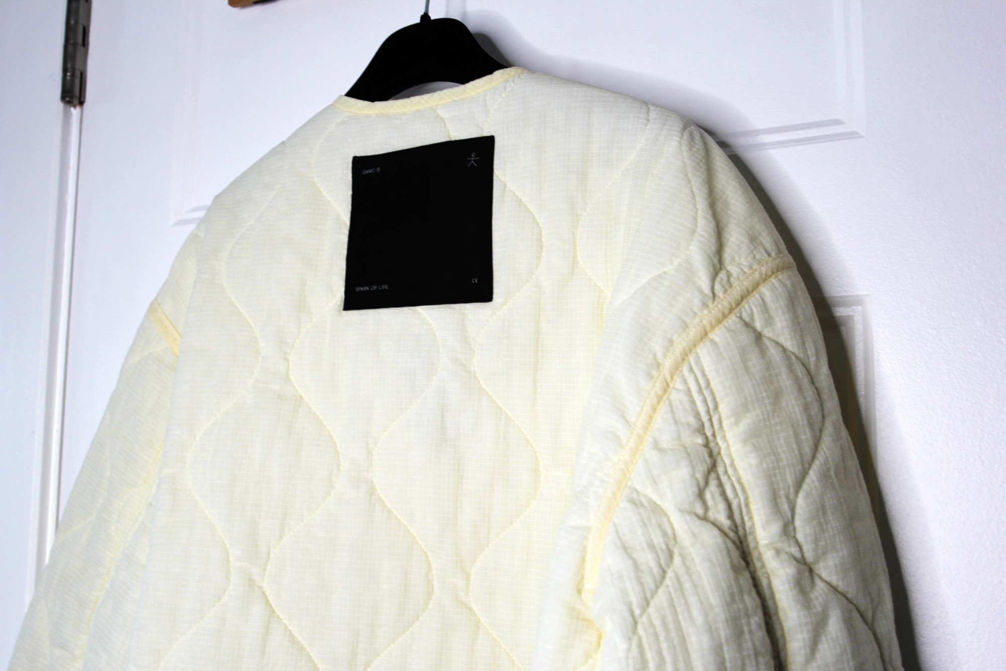 BNWT SS23 OAMC OFF-WHITE QUILTED JACKET XL - 5