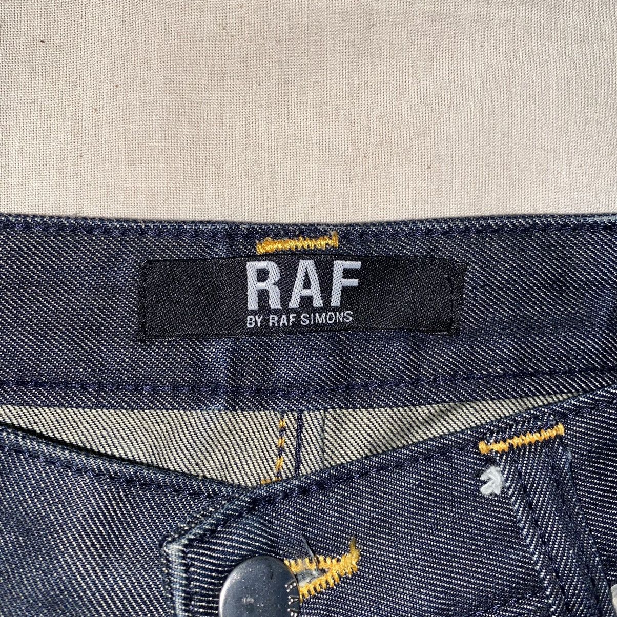 2000s RAF BY RAF SIMONS Slim Fit Straight Denim Pants - 5