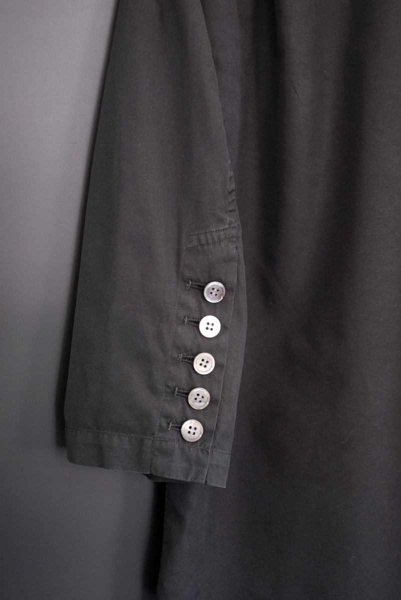 Comme des Garcons Homme Plus black shirt with 3/4 sleeves - 4