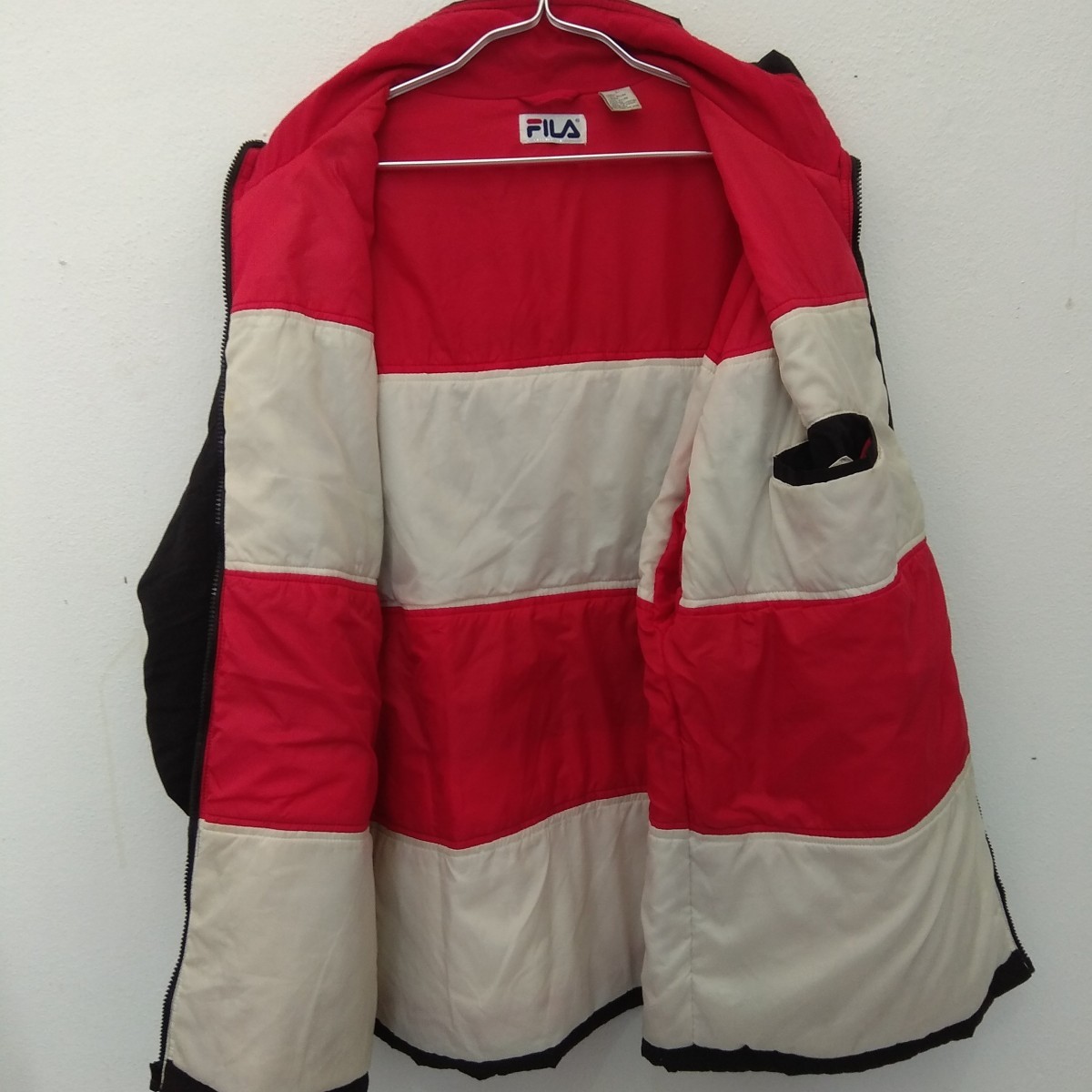 Fila - Italia Big Logo Sports Padded Puffer Jacket - 8