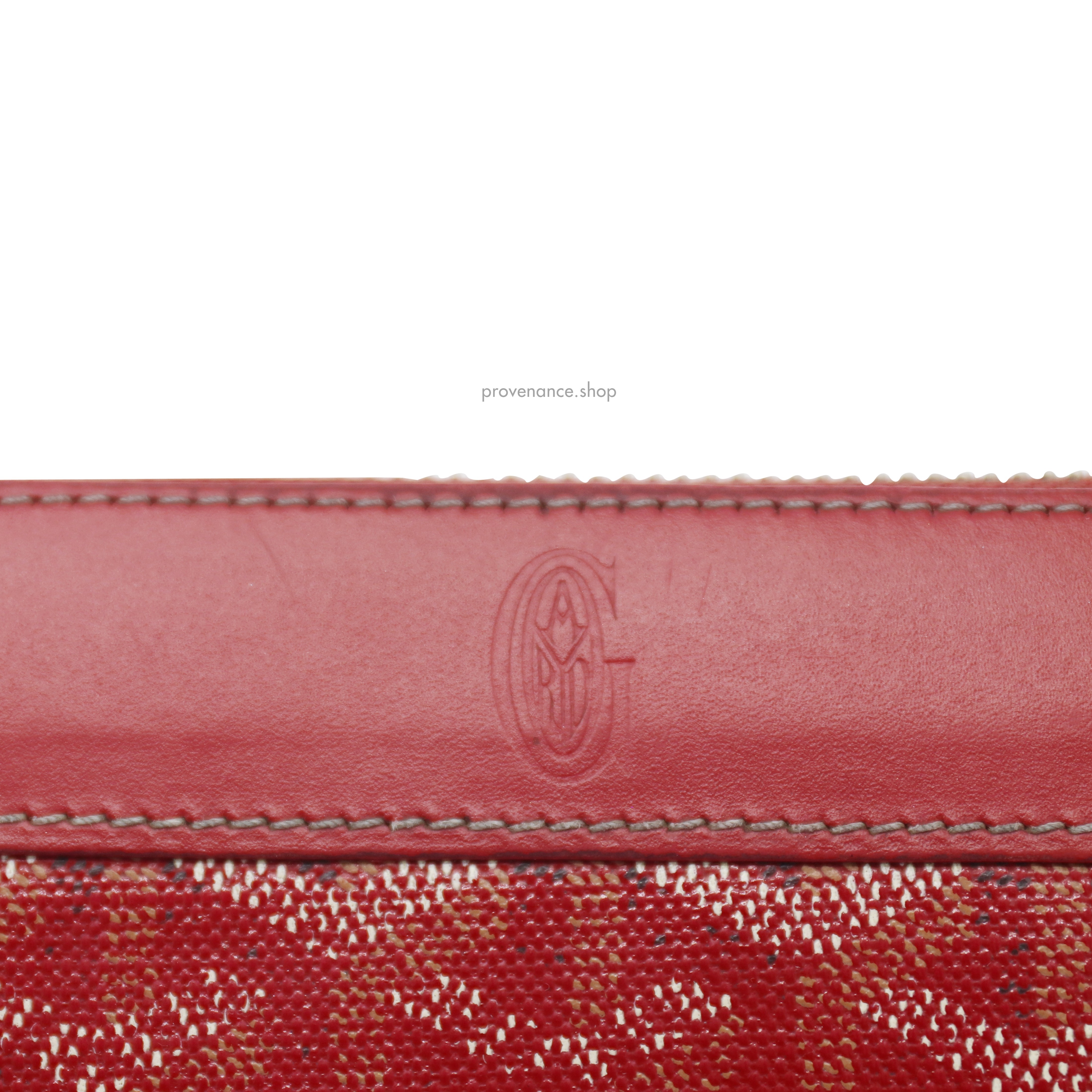 Matignon Long Wallet - Red Goyardine - 5