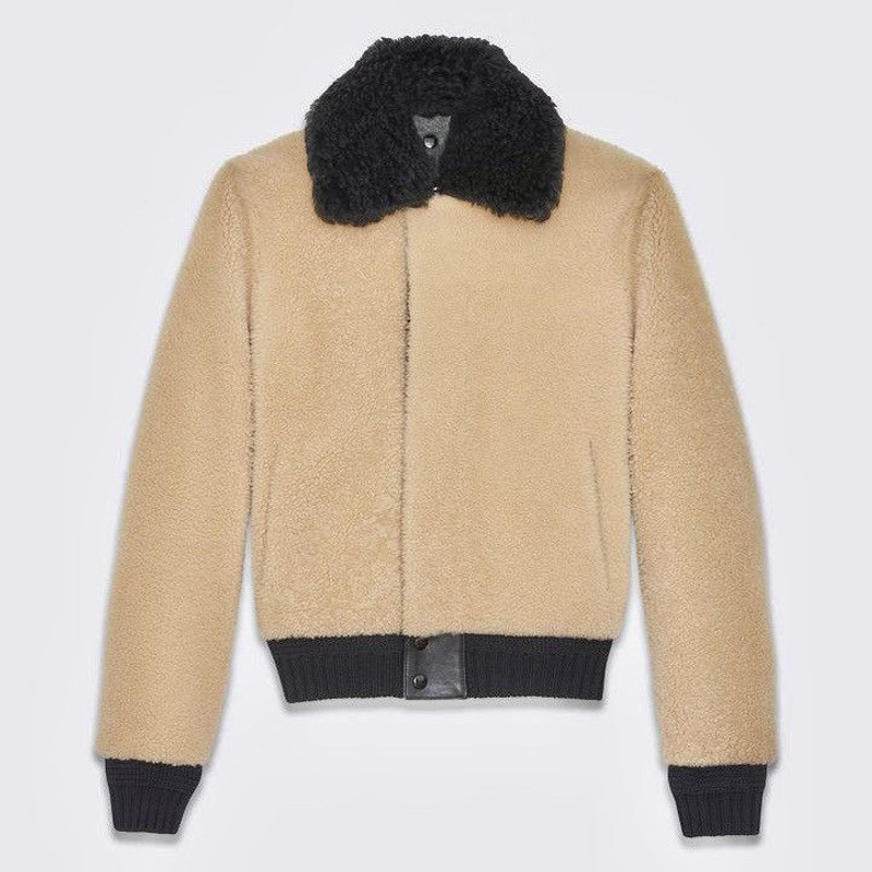 Saint Laurent Shearling Jacket in Small - 1