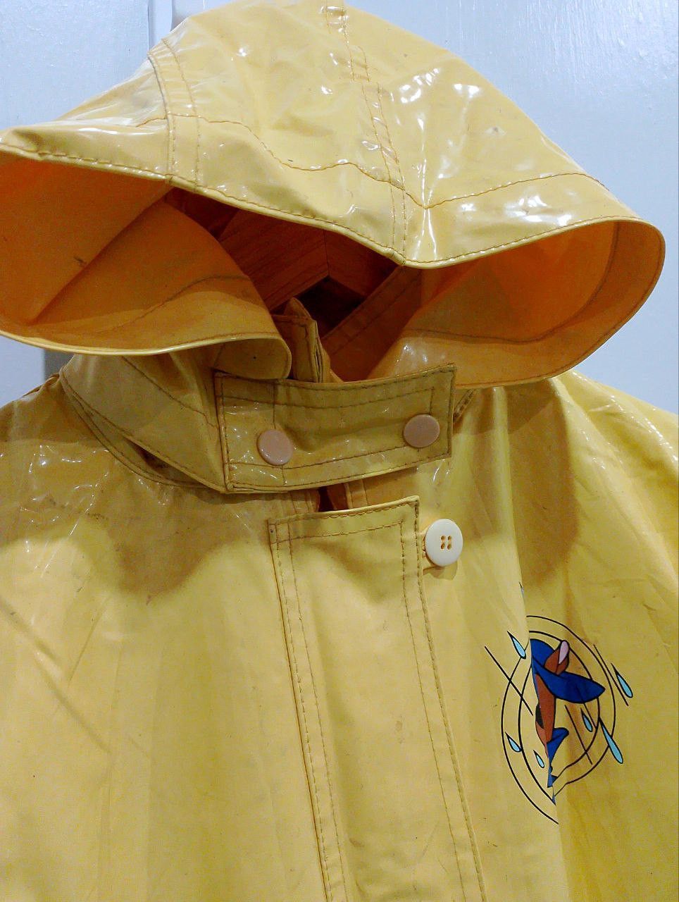 Vintage 1997 Scooby Doo Hanna Barbera Warner Bros Raincoat - 10