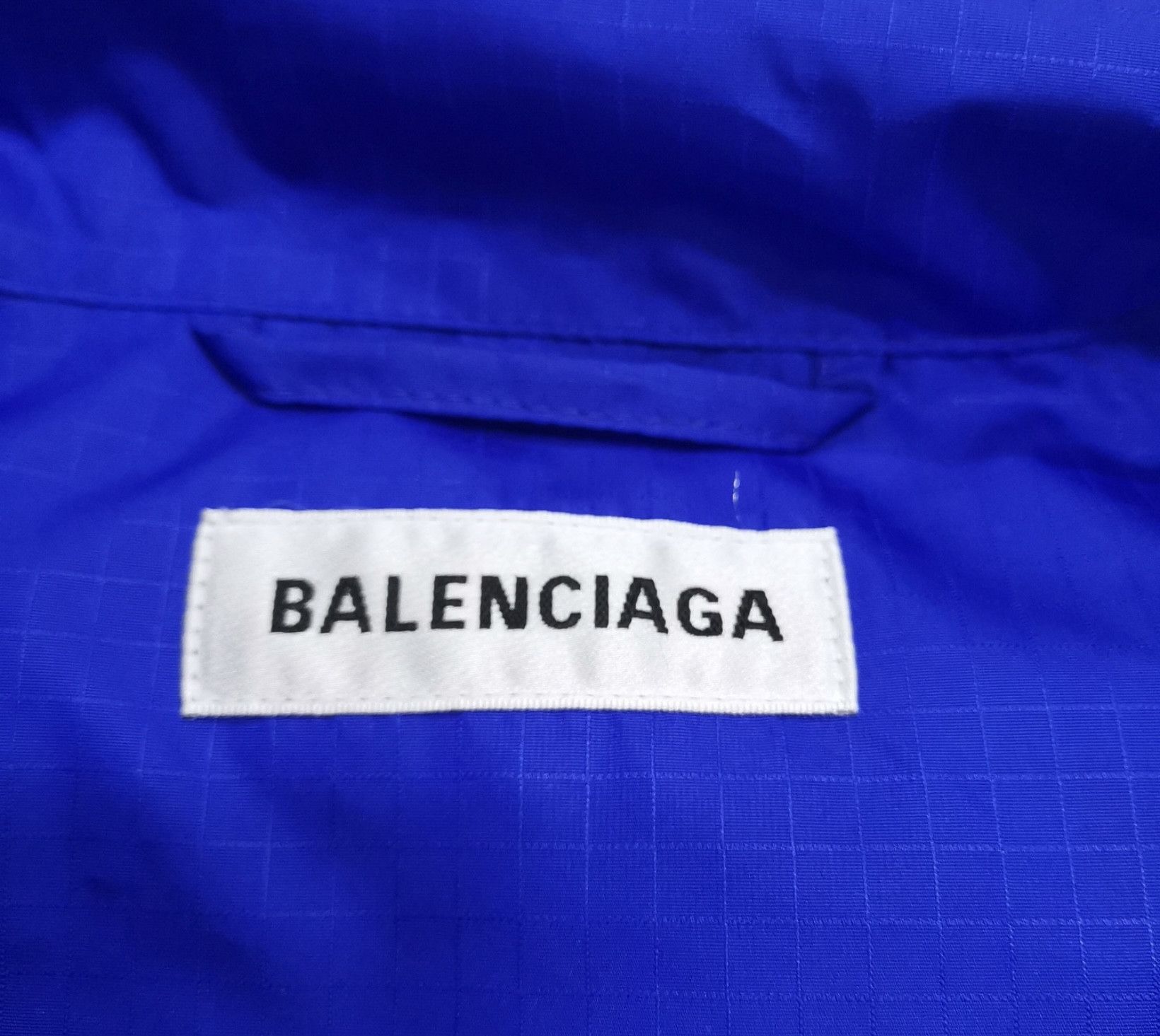 Balenciaga Logo Print Zip-Up Casual Jacket - 5