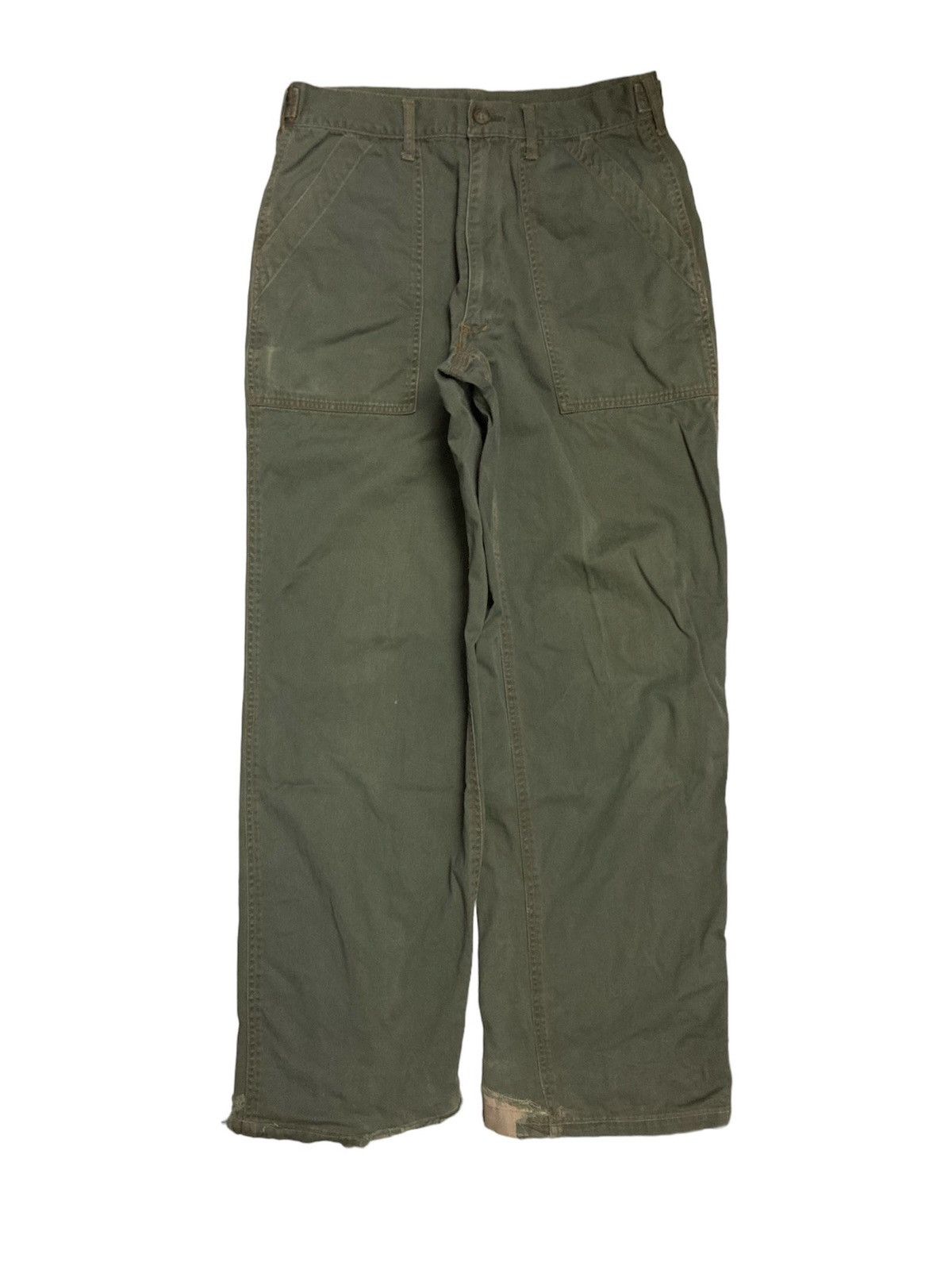 Vintage Soldout Japanese Brand Large Pocket Army Style Pants - 1