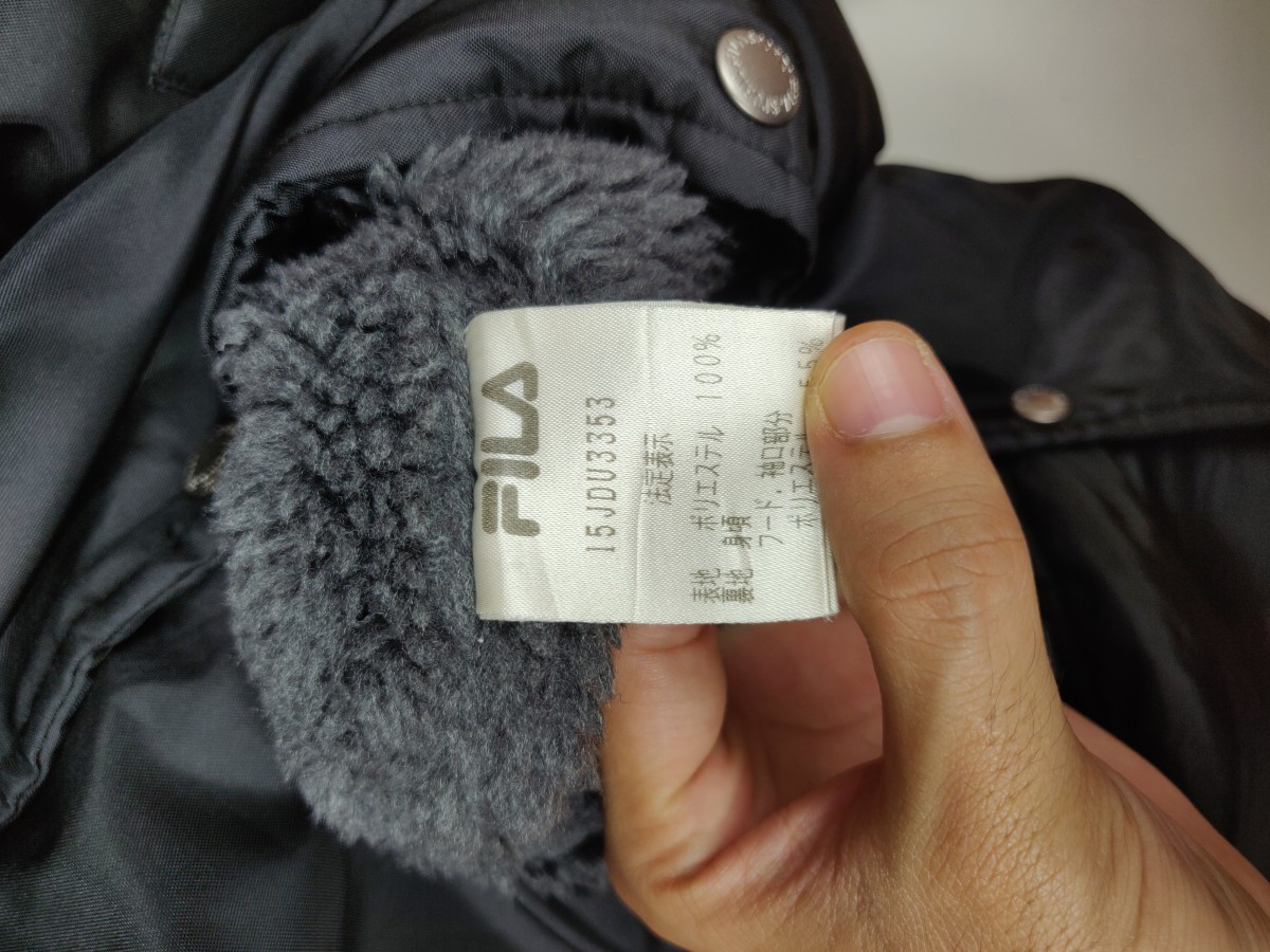 Fila - Raincoat Snap Button Long Jacket - 8