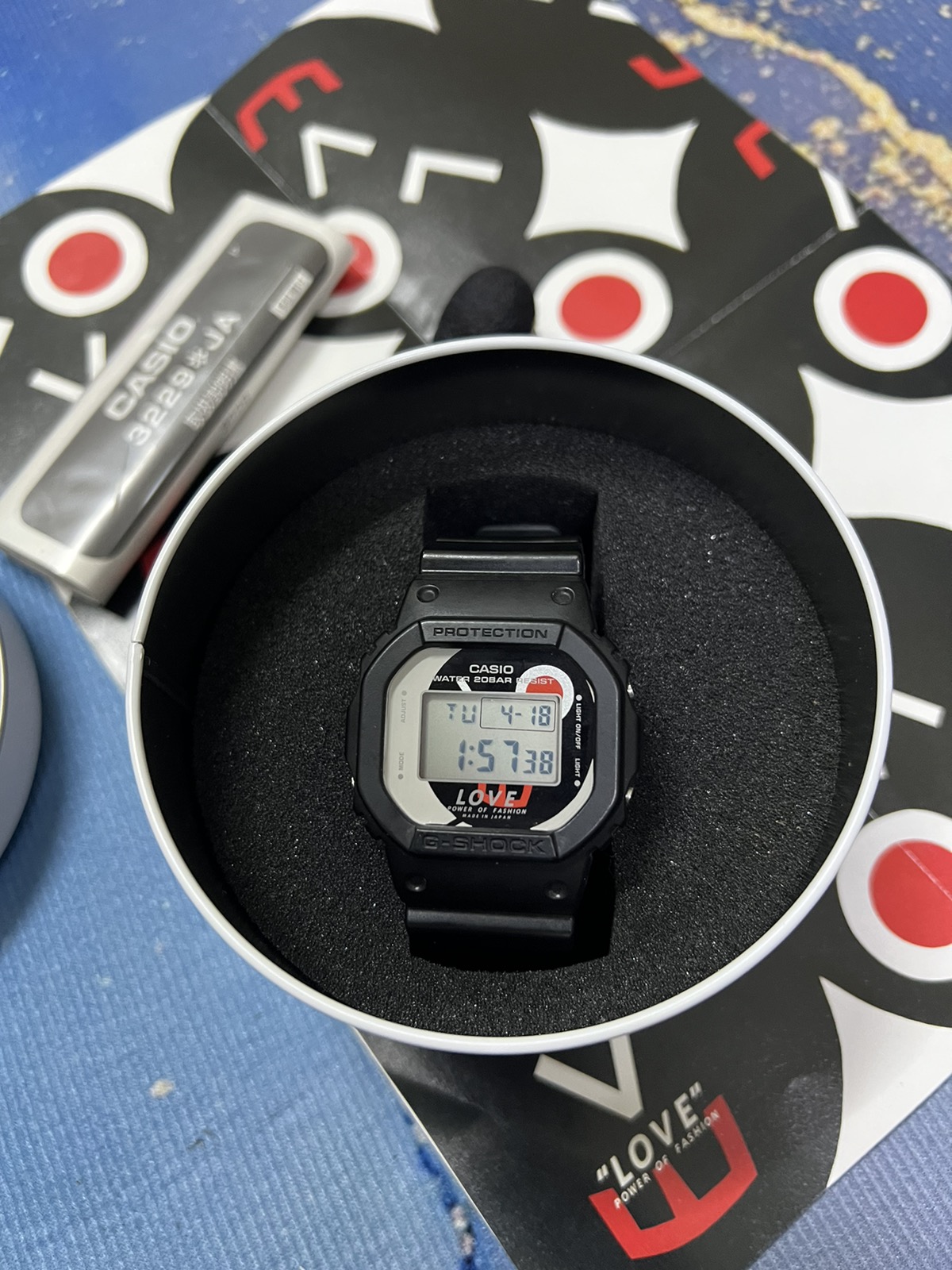 Limited Edition G Shock x Love Japan - 1