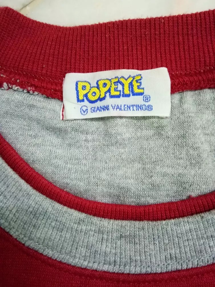 Gianni - Rare! GIANNI VALENTINO X Popeye cartoon Sweatshirt - 3