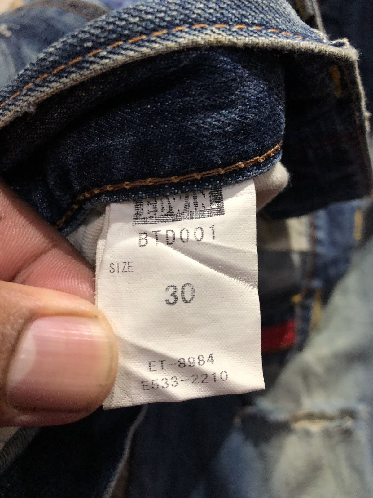 Edwin Blue Trip Denim Made in Japan - 10