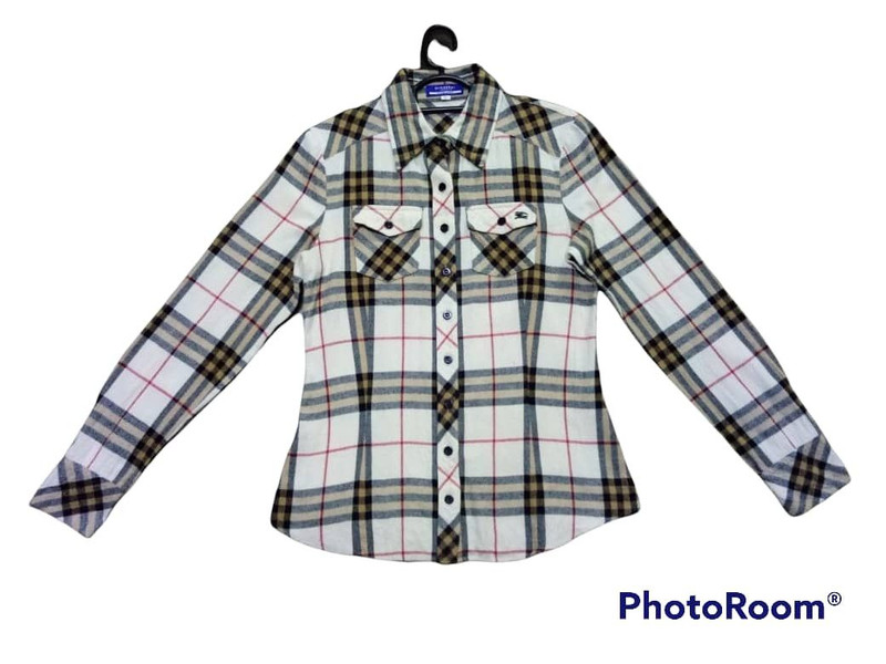 Vintage Burberry Nova Check Shirts Button Up - 1