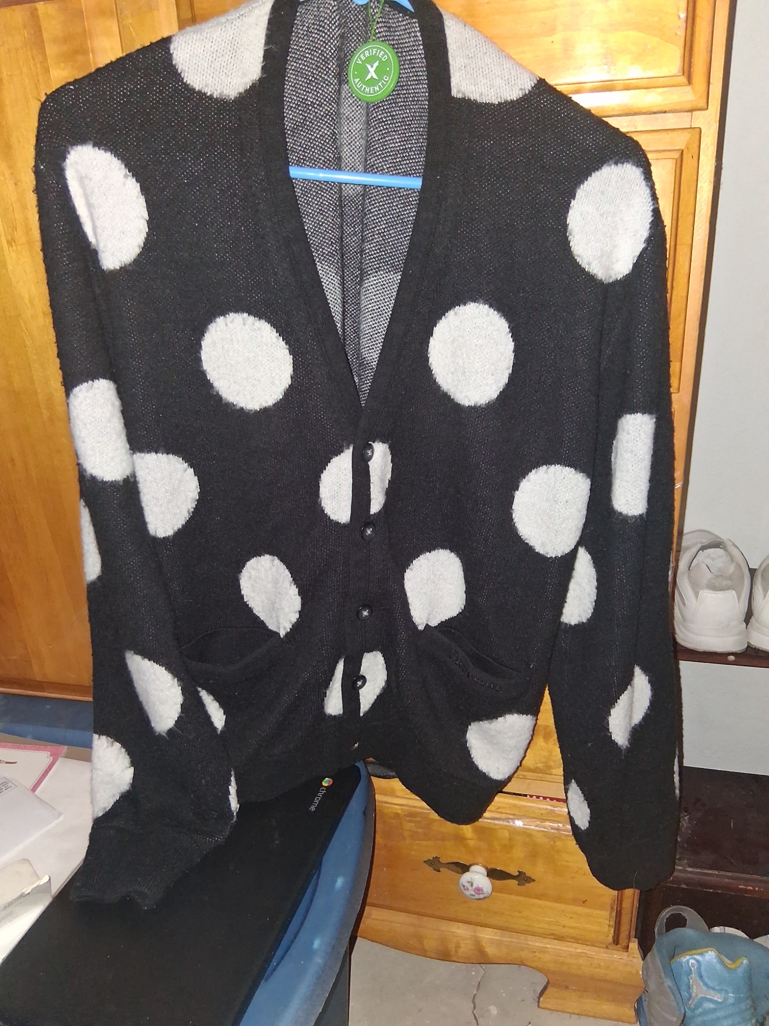 Supreme Brushed Polka ドットガーディガン Supreme Brushed Polka ドットガーディガン Supreme - Brushed