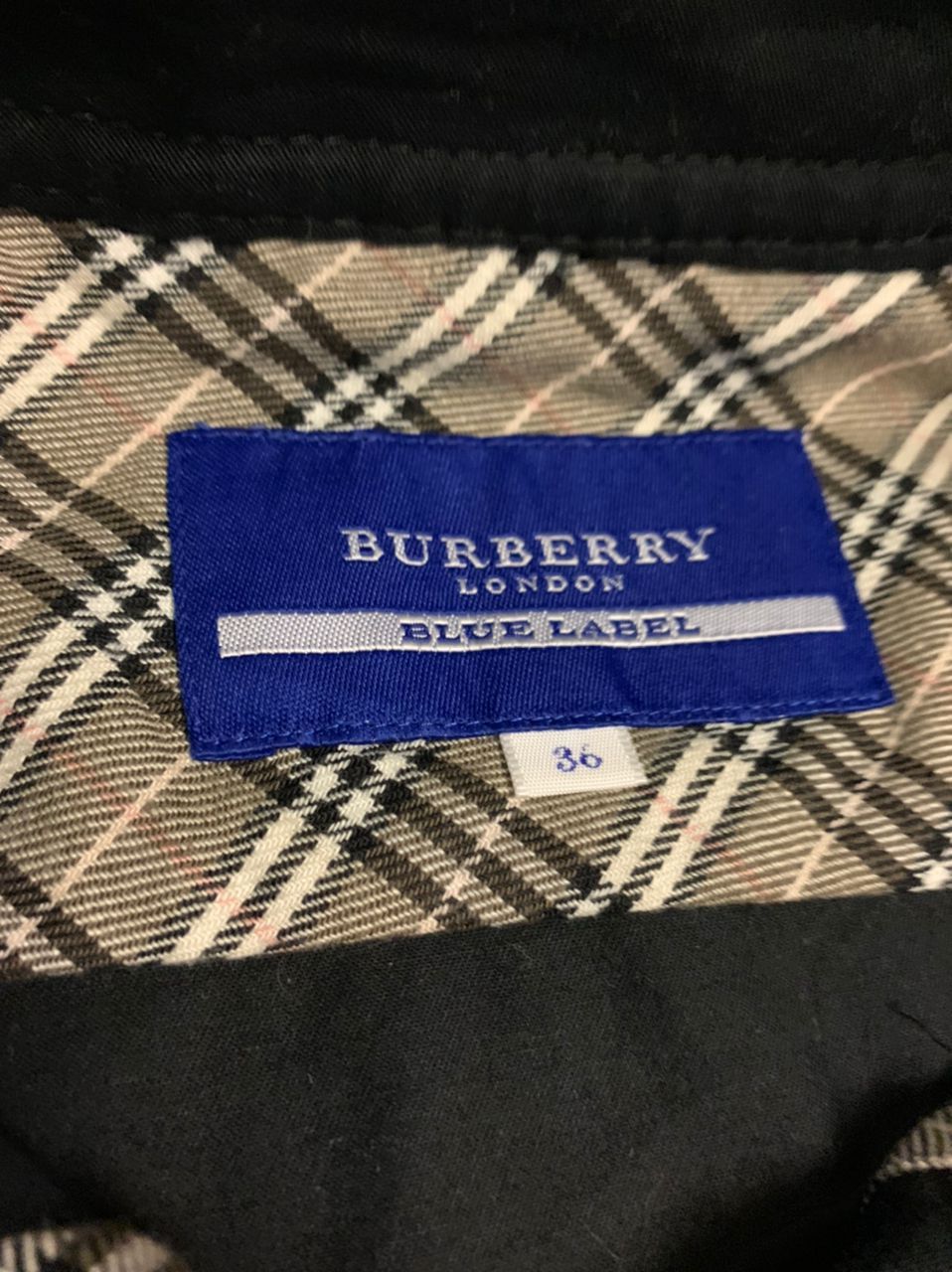 Burberry Prorsum - Burberry Blue Label Japan Cropped Jacket Beat Check Cuffs - 6