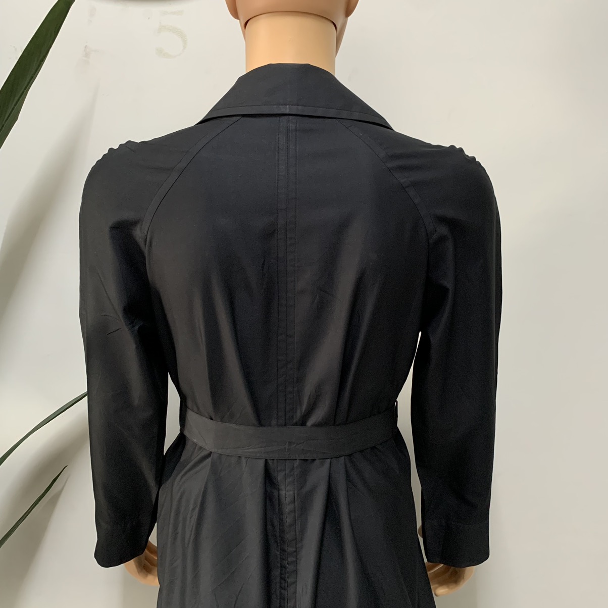 RARE🔥 Vintage 80's Hermes Paris 100% Silk Trench Coat #3931 - 16