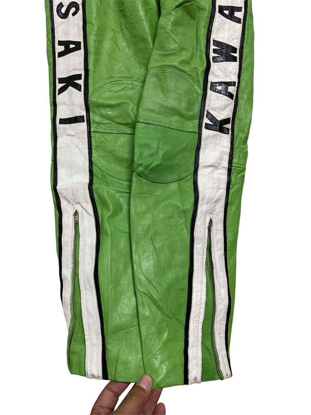 Sports Specialties - KAWASAKI Leather Racing Suit Overall - 7