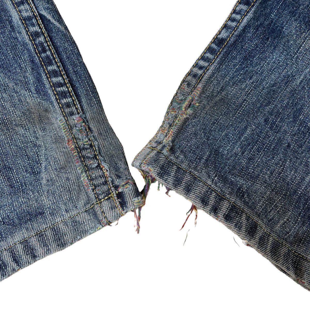 ✅BINDING NOW✅ Japanese Cloud72 Skull Jeans Disteressed Rare - 14