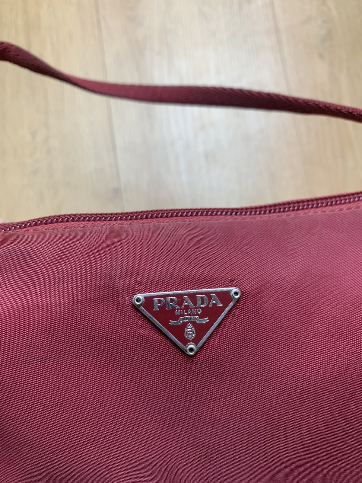 Prada tesuto Small Nylon Pochette - 12