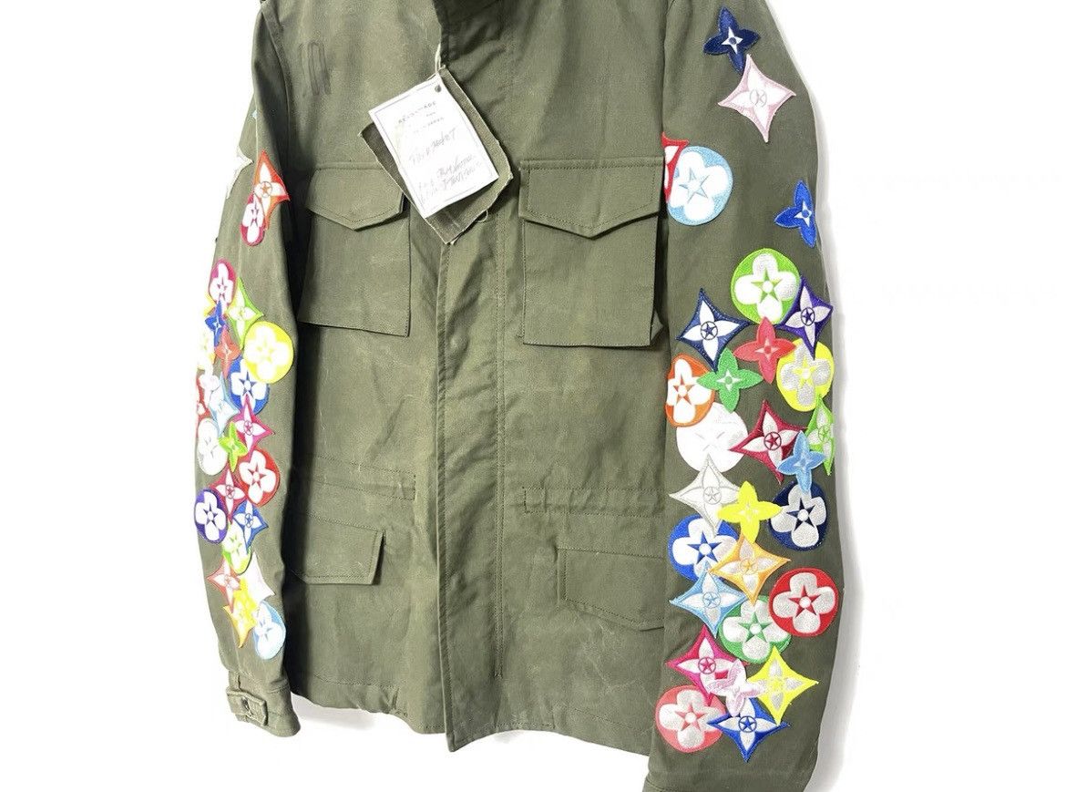 LV monogram m-65 field jacket - 2