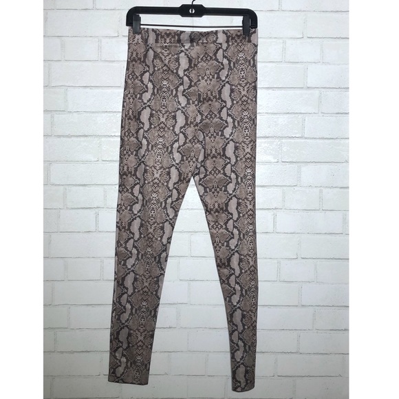 Zara Snake Animal Print Leggings - 2