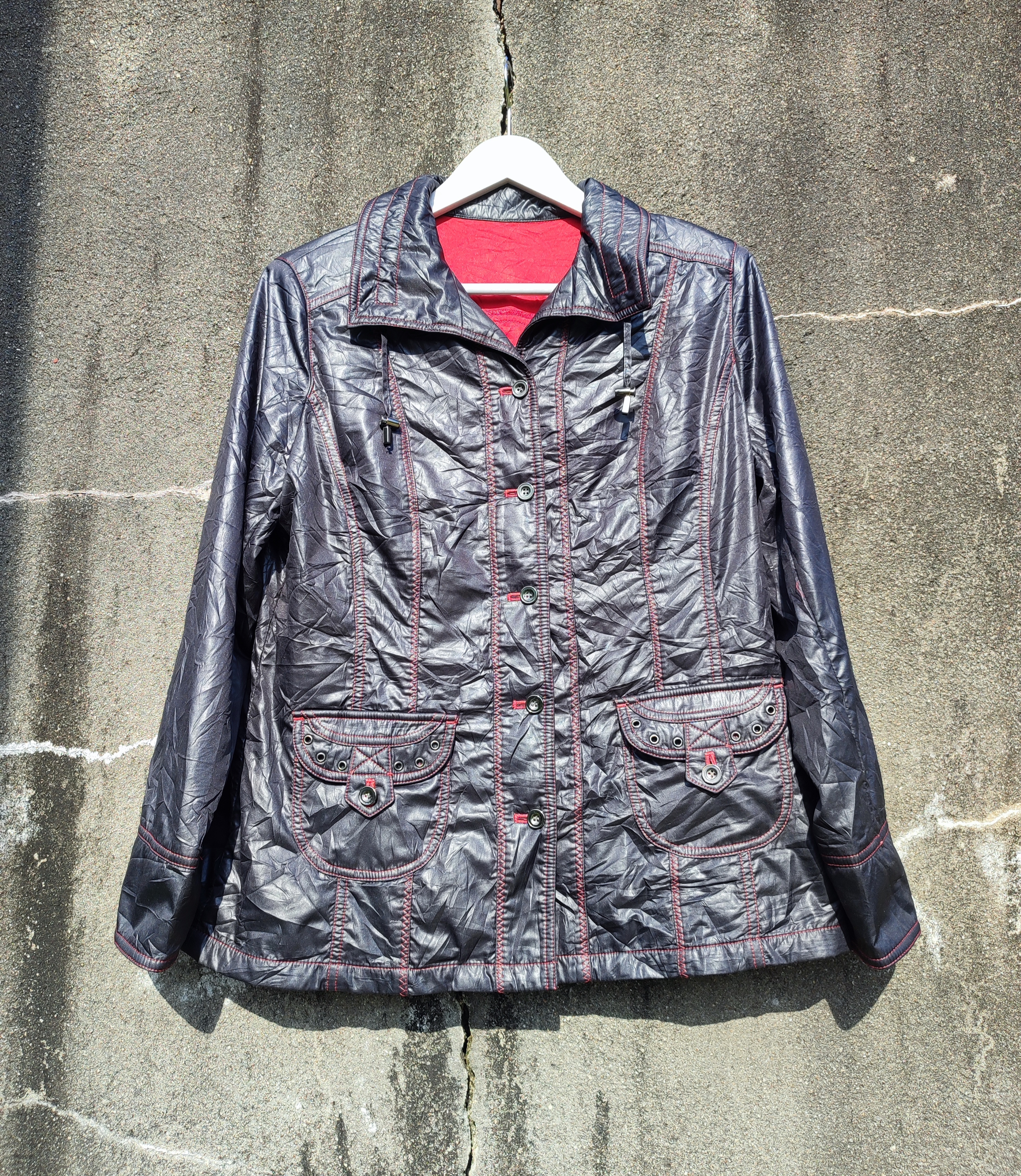 Designer - Japanese Brand Frohlich Polyester Jacket