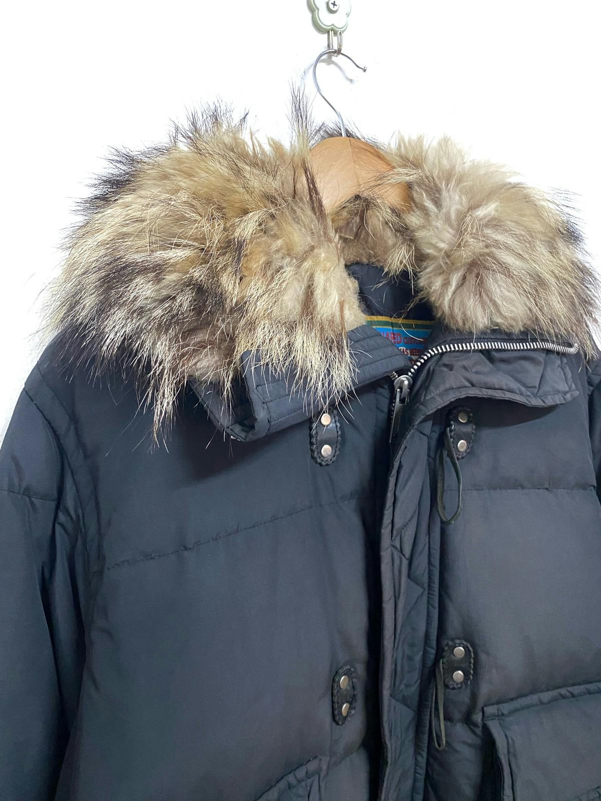 Dsquared Puffer Goose Down Racoon Fur Jacket - 6