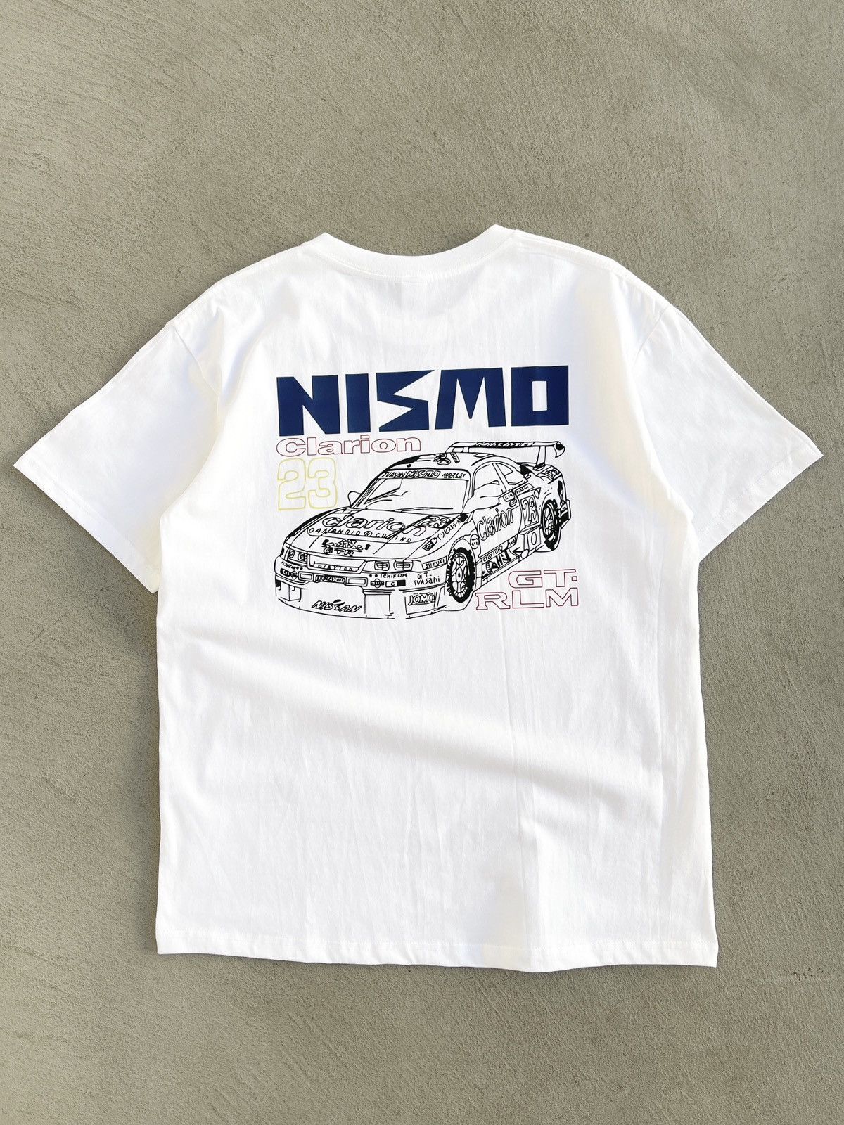 Vintage - STEAL! 2000s Japan NISMO CLARION GT-R LM '95 Tee (L) - 1