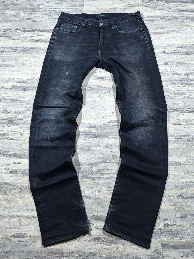 PAUL SMITH INDIGO FADED SLIM JEANS THE HELLP INDIE SLEAZE - 1