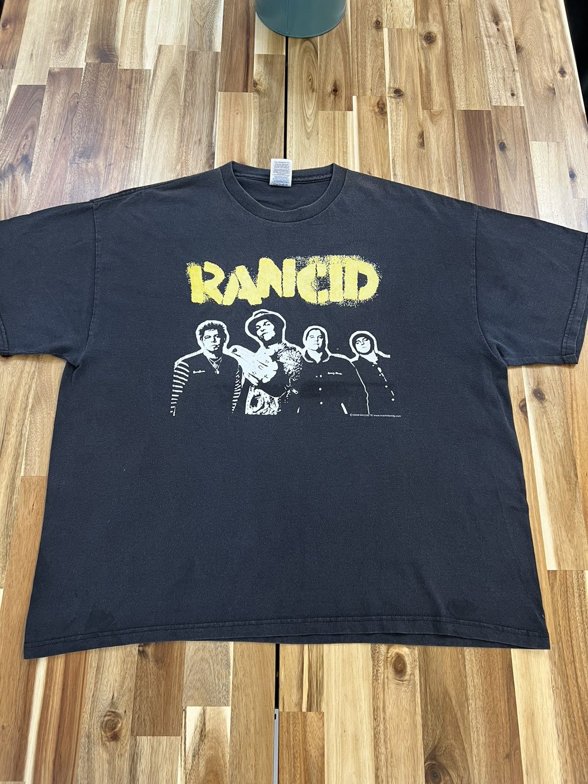 VINTAGE RANCID MACHETE PUNK T-SHIRT - 1