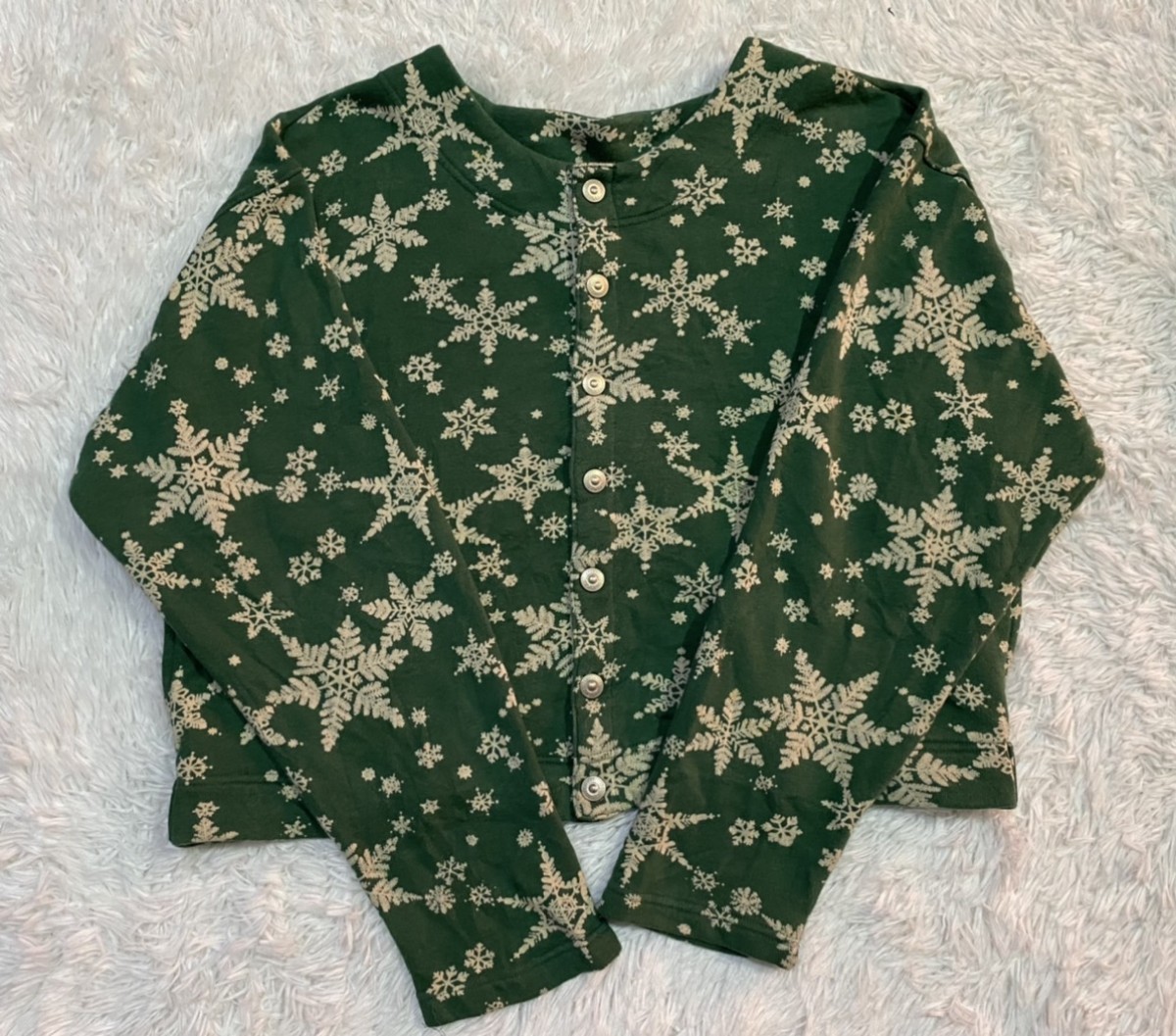 Issey Miyake - HAI SPORTING GEAR Snowflake Button Up Sweatshirt - 3