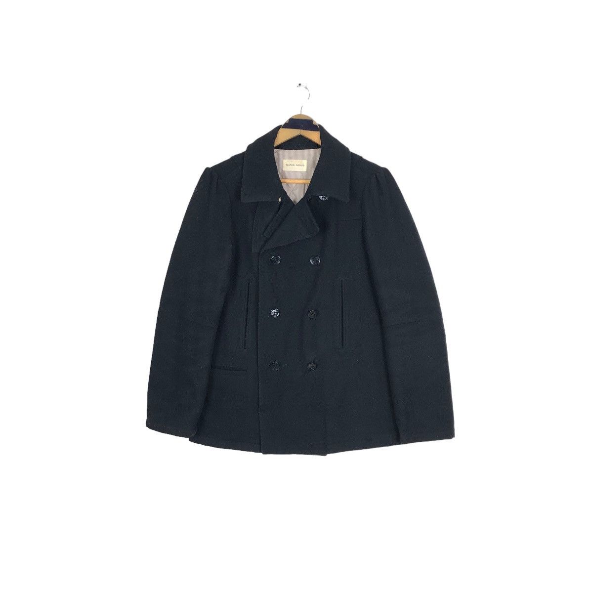 Vintage 90s Tsumori Chisato A/W 1992 Wool Pea Coat - 2