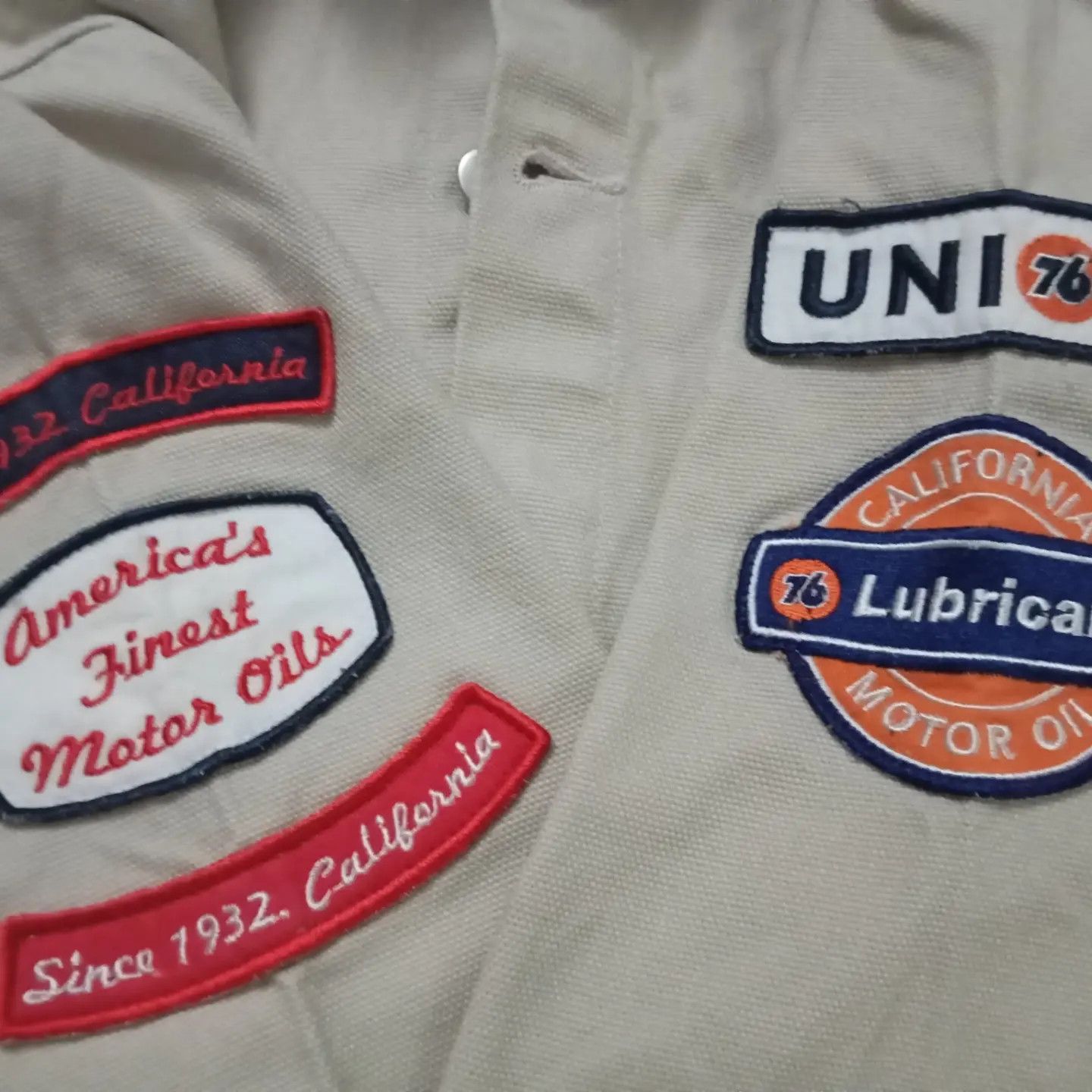 Vintage - 76 Lubricant Oil ⛽ Canvas Duck Chore Work Jacket - 3