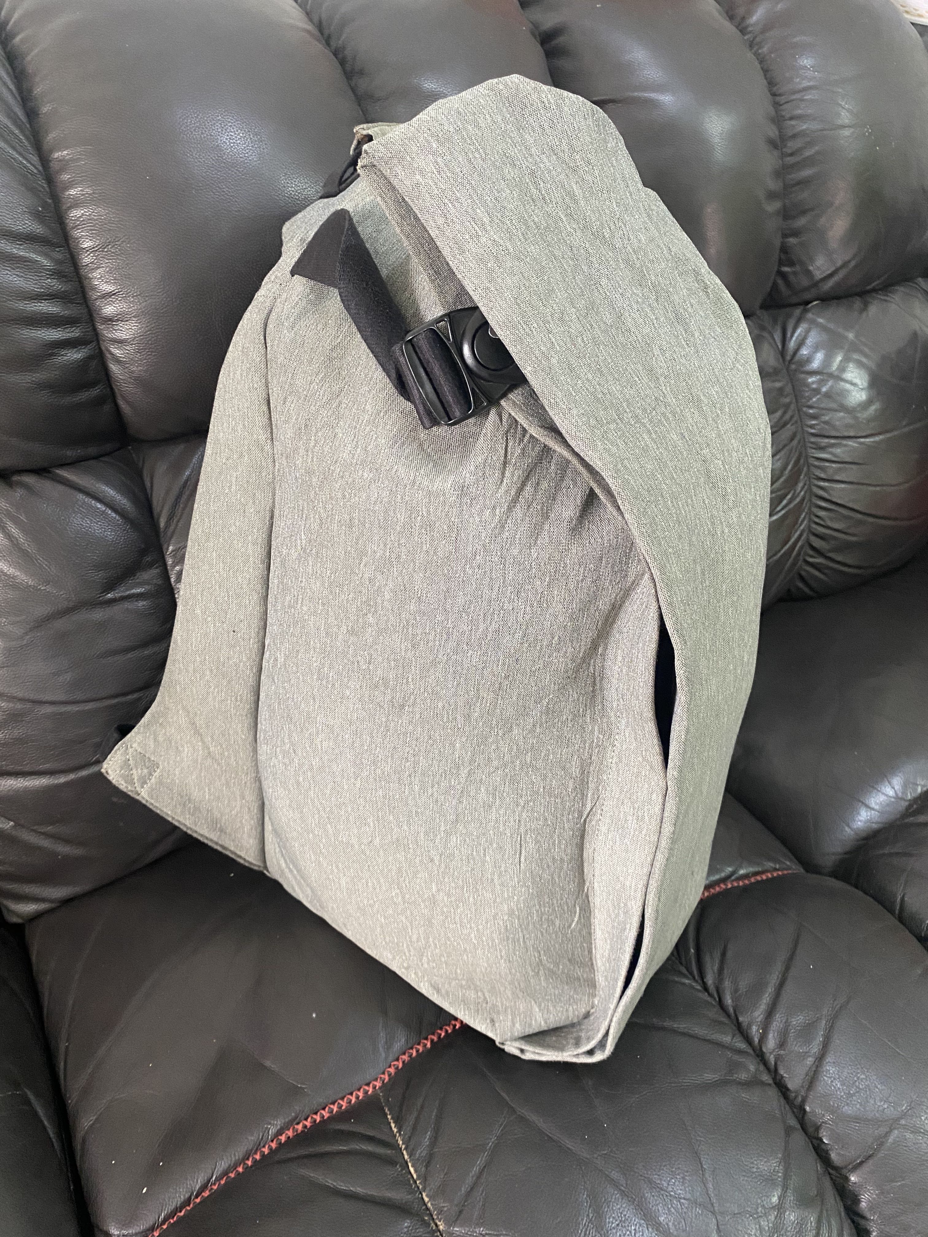 Cote & Ciel Gray Unique Travel Laptop Backpack - 4