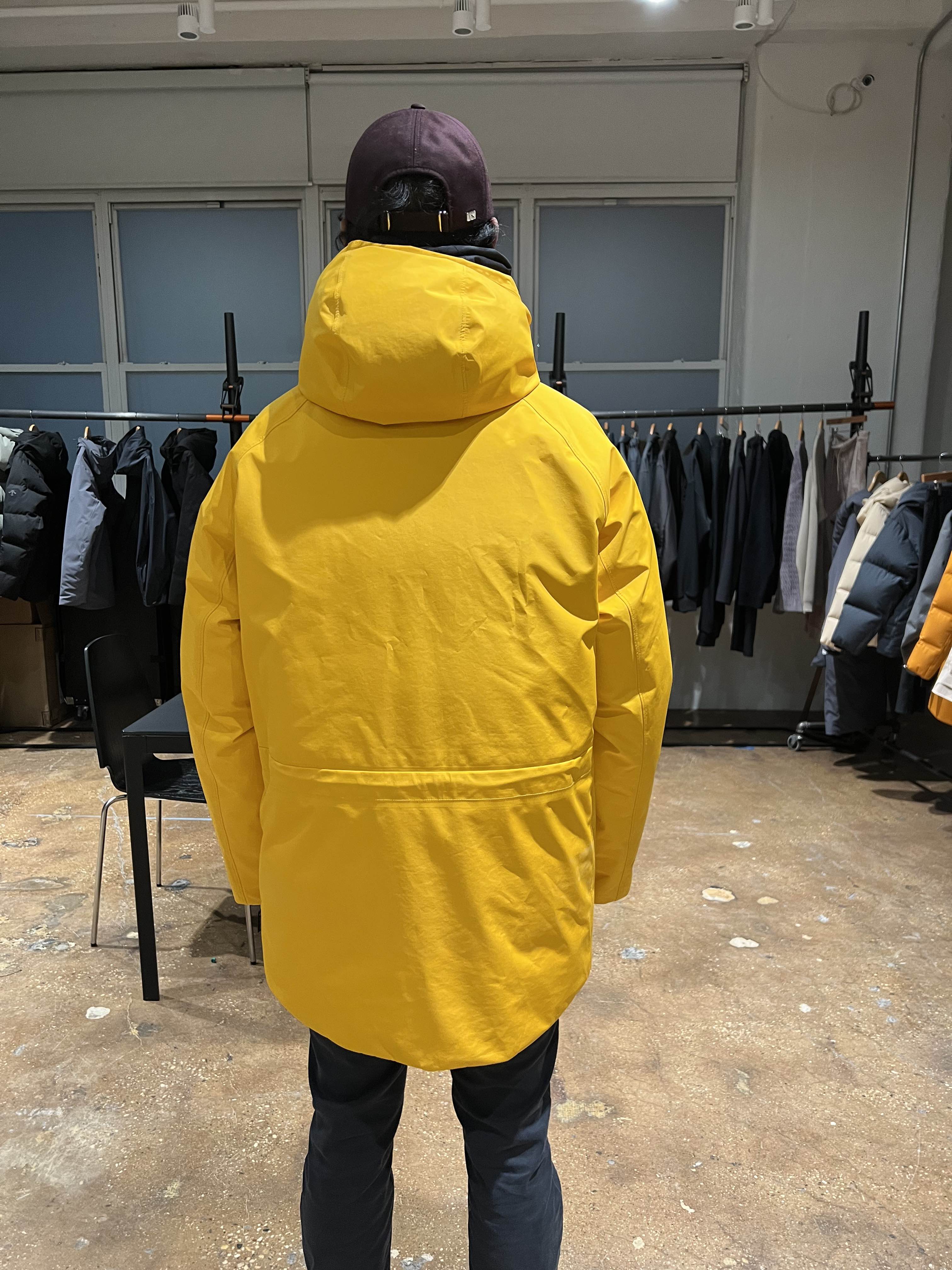 Stone Island 41926 3L Gore-Tex In Recycled Polyester Down Yellow - 2