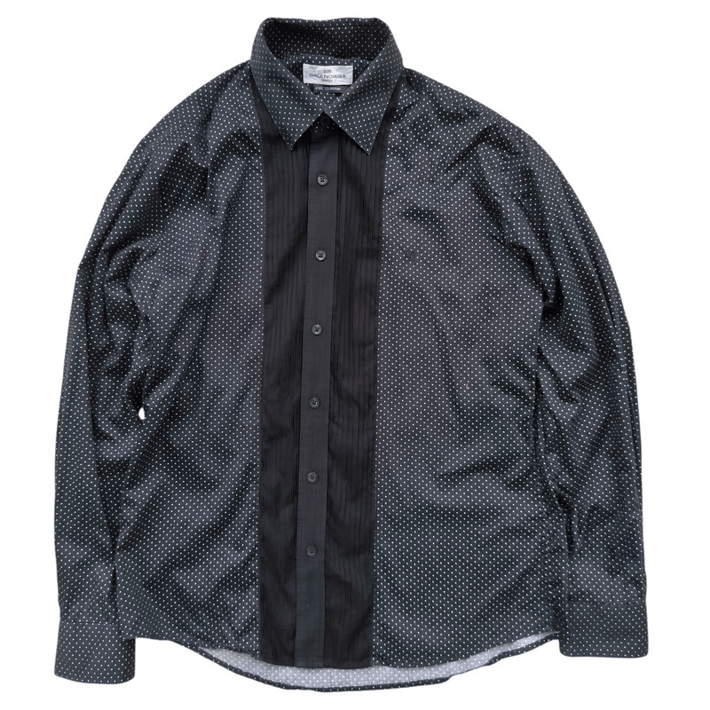Vintage 1990s Balenciaga Dot Pleat Shirts - 1