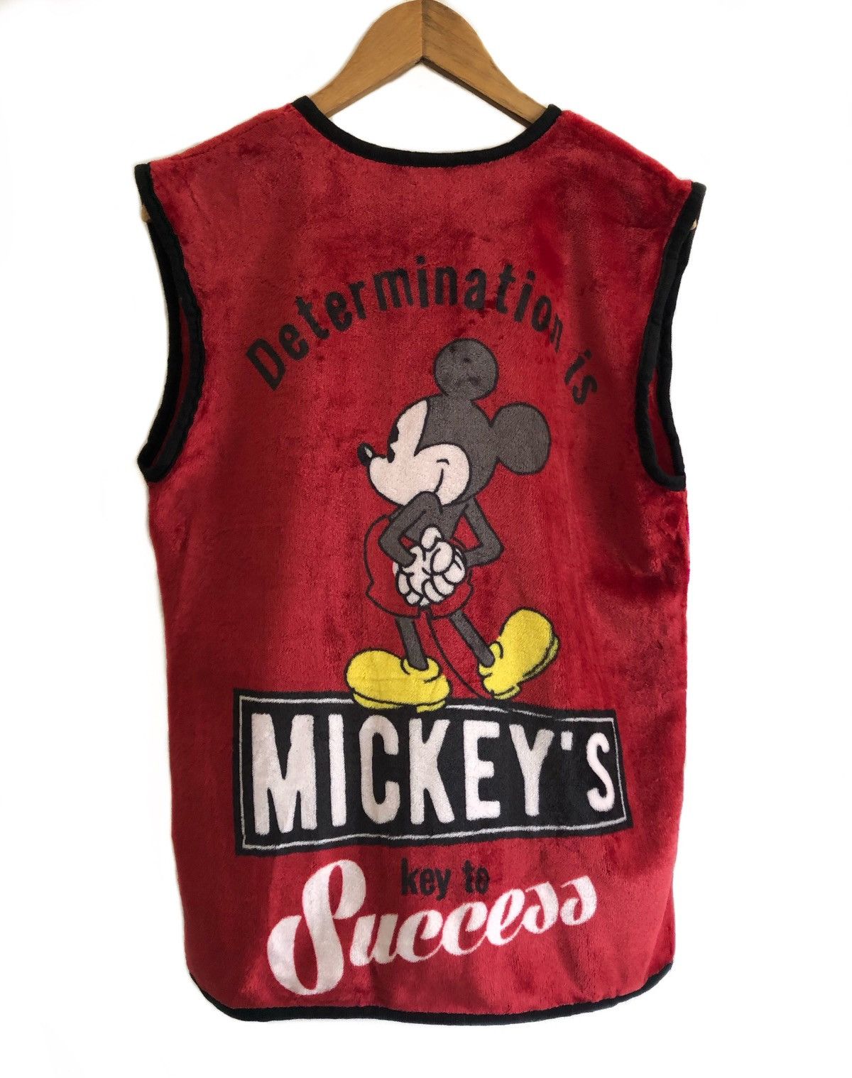 Vintage 80s Mickey Mouse cardigan vests - 6