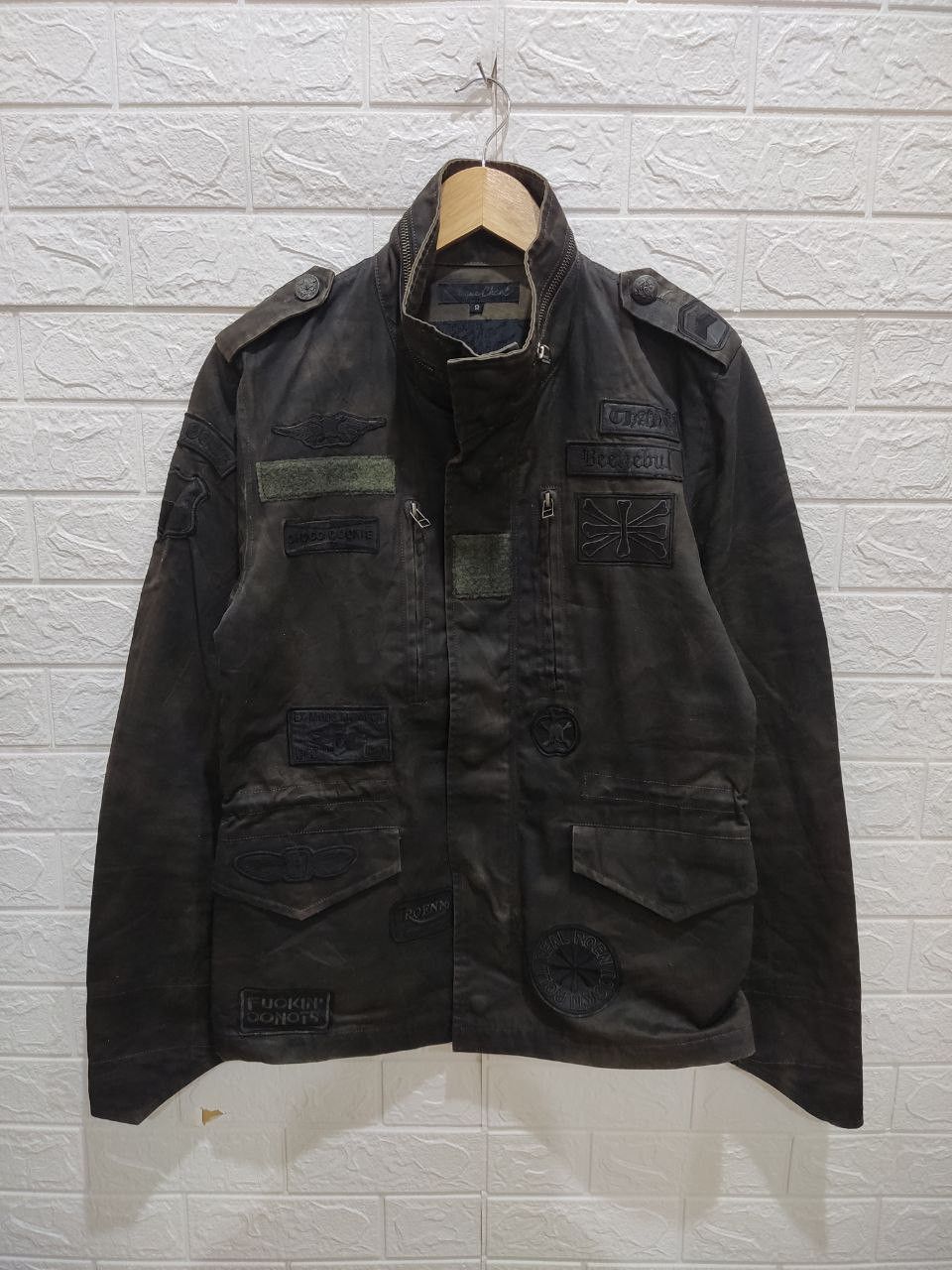 Roen x Epilogue Chant Rock & Roll Deerskin Patches Jacket - 2