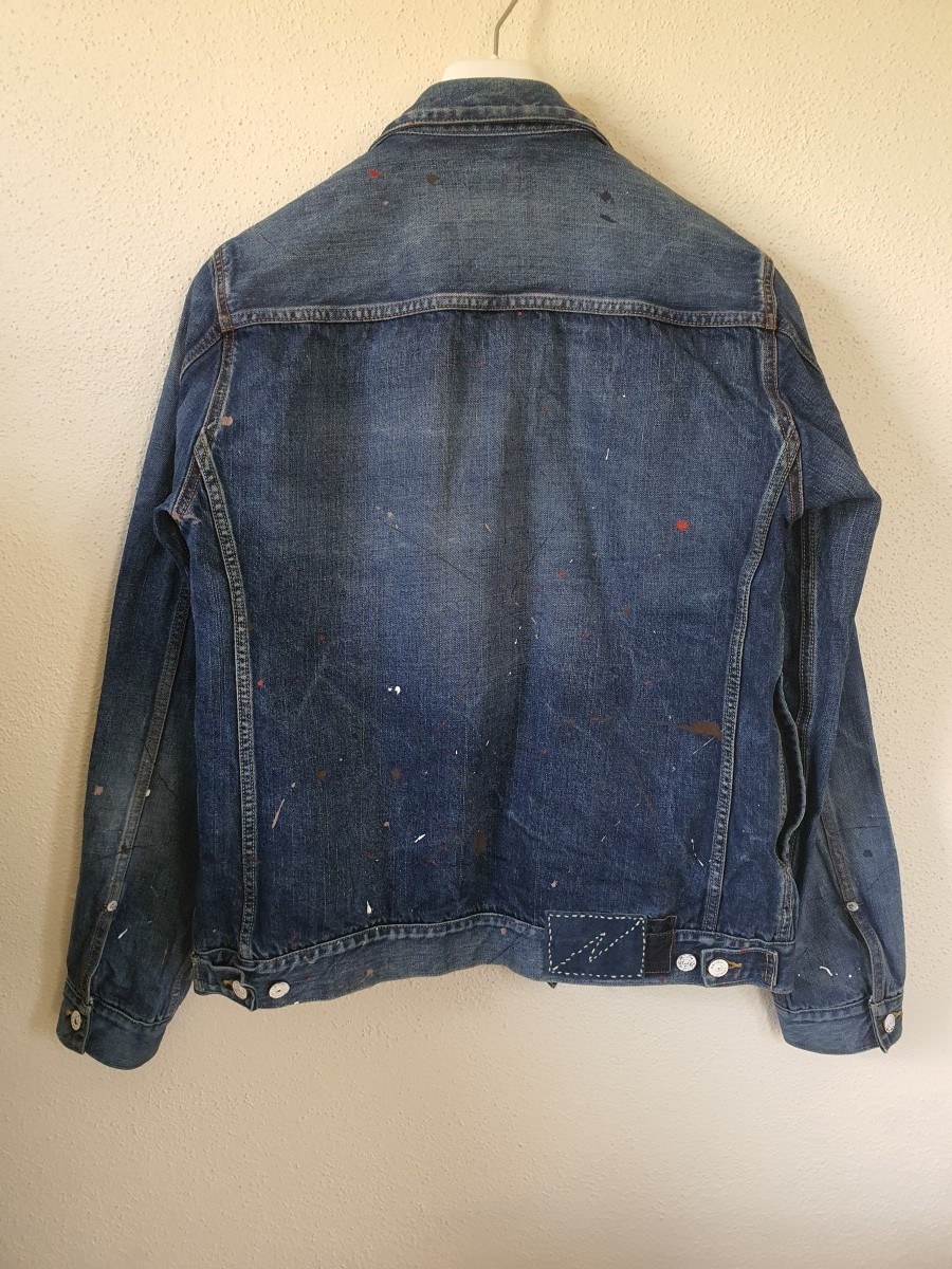 SS 101 JKT DRY DMGD-999 INDIGO